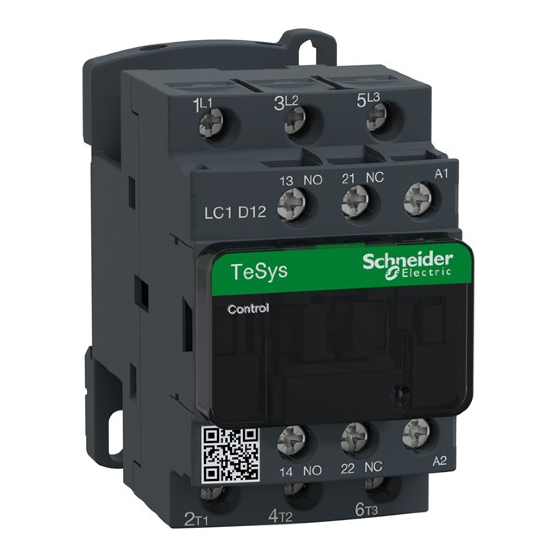 Schneider LC1D12N7 Contactor 12A 5.5KW 3P 3NO 415VAC