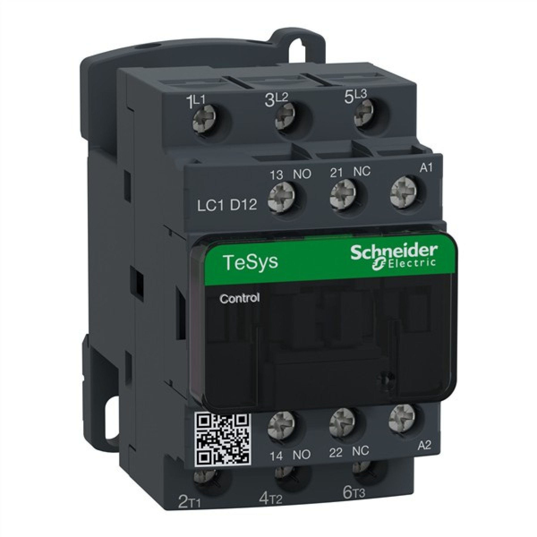 Schneider LC1D12U7 Contactor 12A 5.5KW 3P 3NO 230VAC