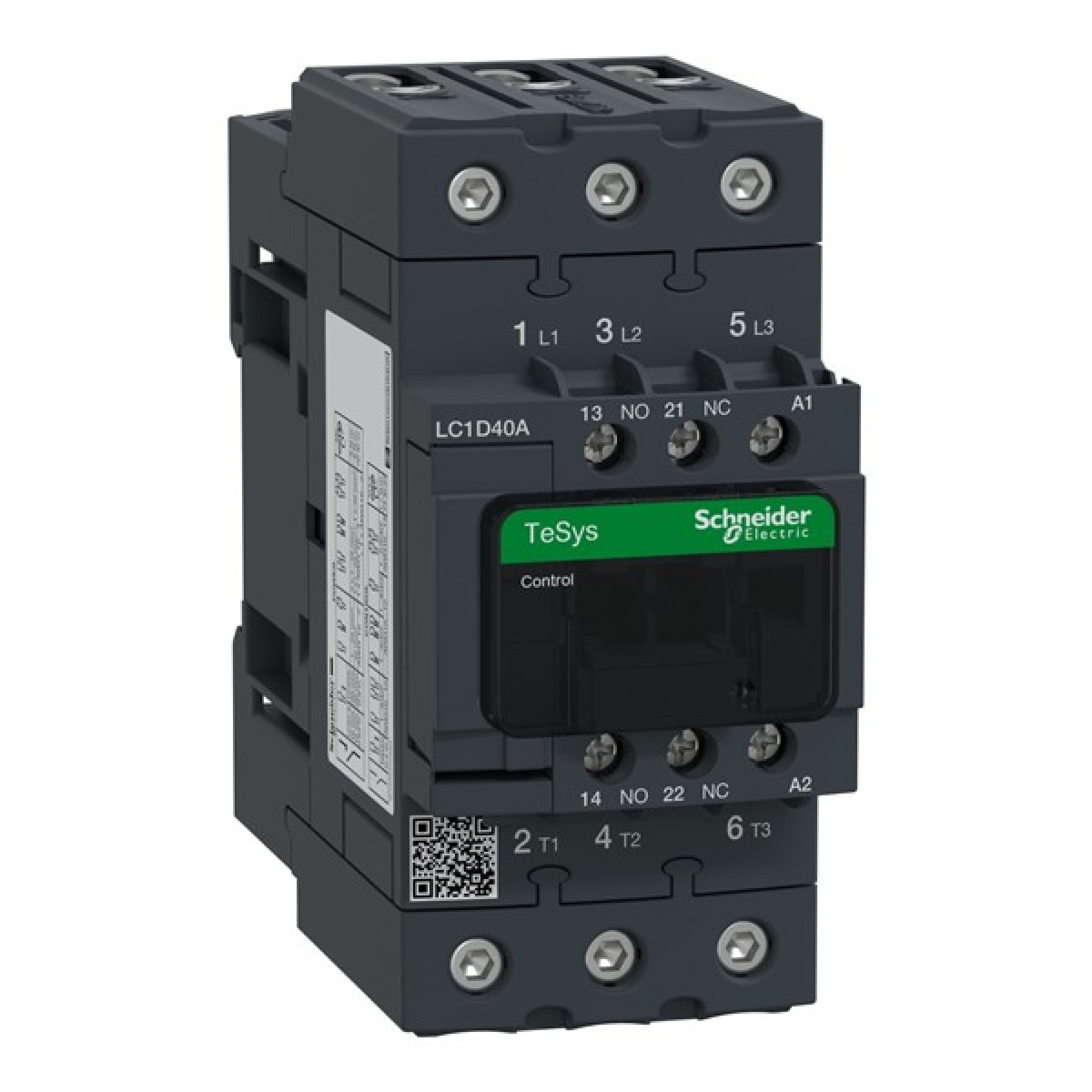 Schneider LC1D40AU7 Contactor 40A 18.5KW 3P 3NO 230VAC