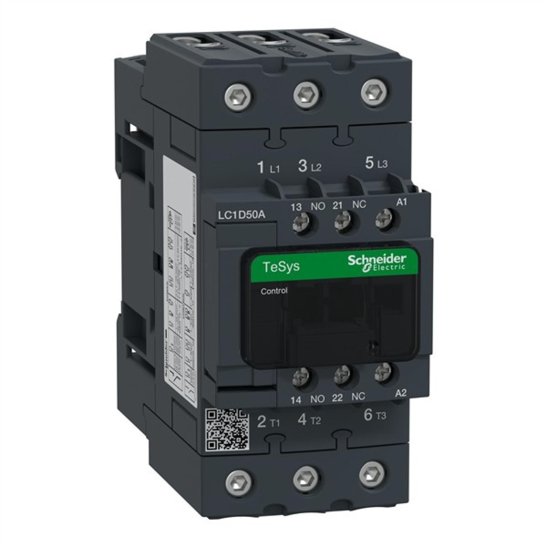 Schneider LC1D50AF7 Contactor 50A 22KW 3P 3NO 110VAC