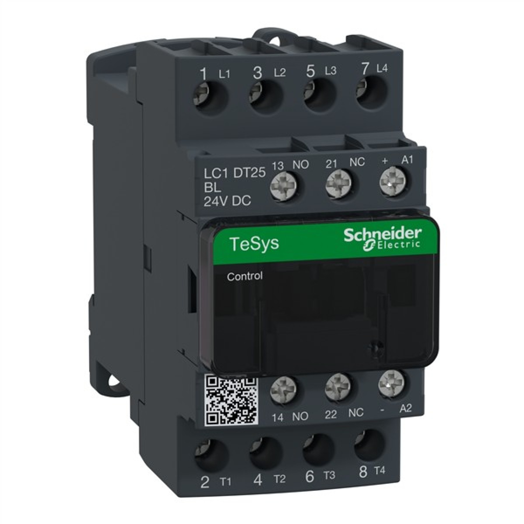 Schneider LC1DT25BL Contactor 25A 4P 2.4W 24VACDC