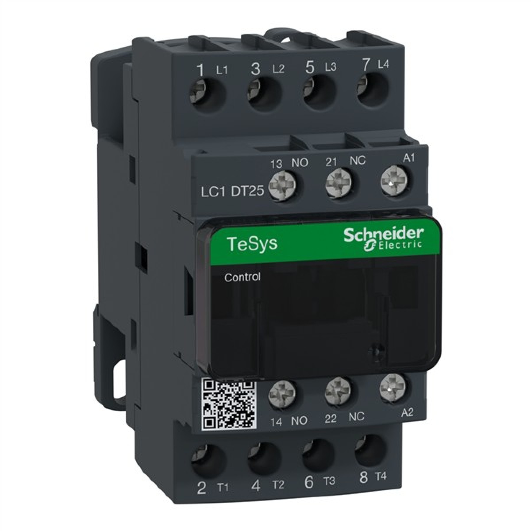 Schneider LC1DT25F7 Contactor 25A 4P 110VAC