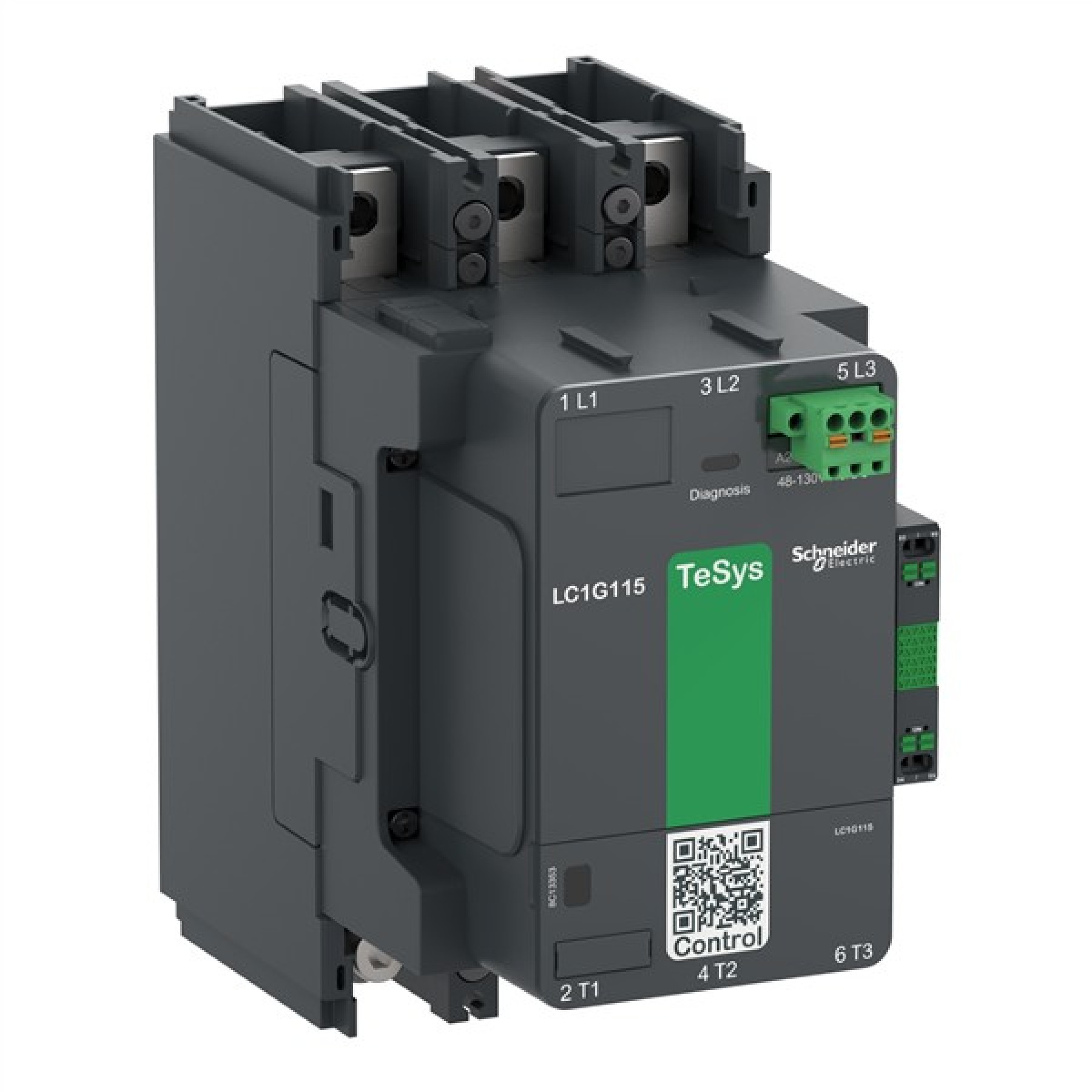 Schneider LC1G150KUEN Contactor 150A 150AMP 75KW 3P 100-250VACDC