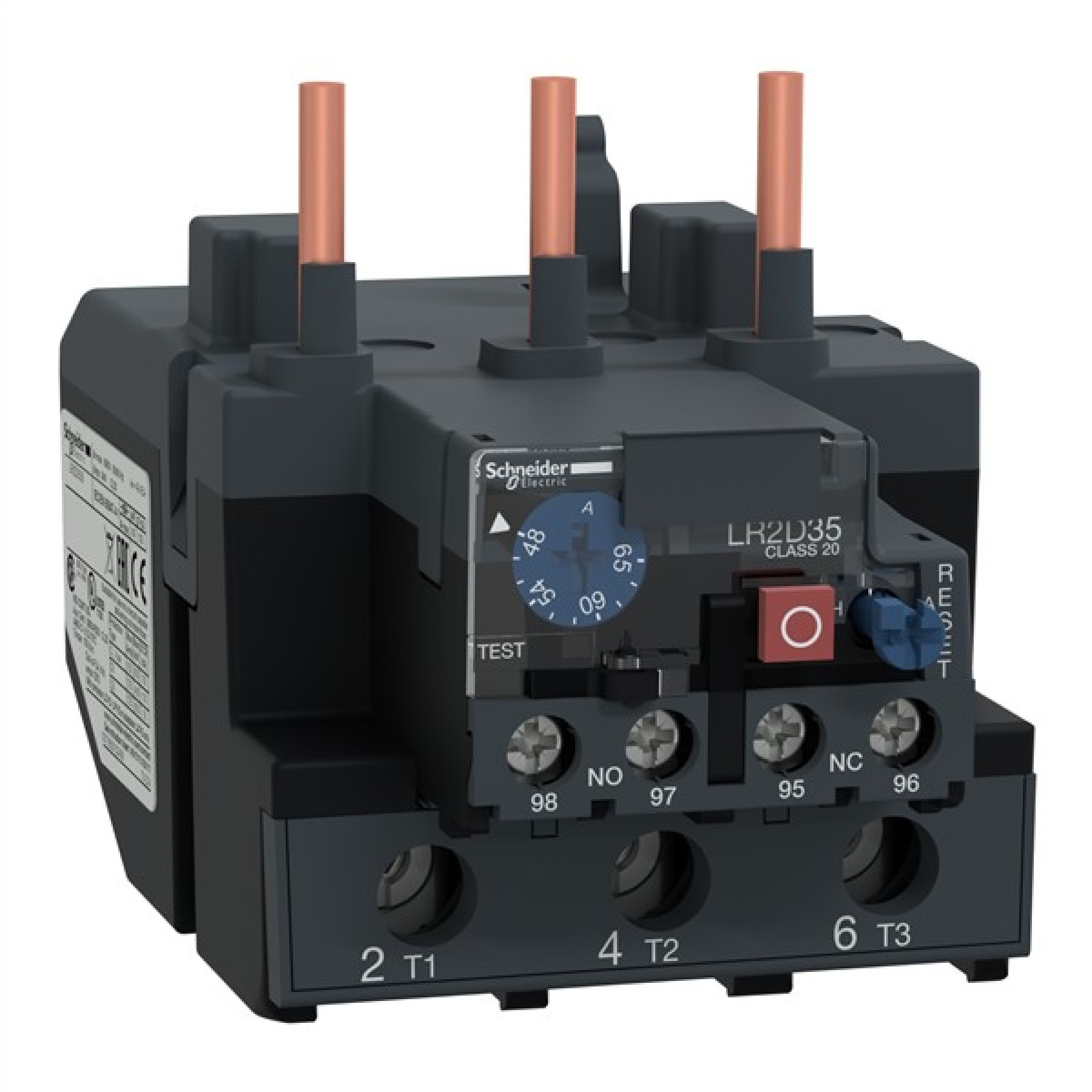 Schneider Thermal Overload 48-65A Cl20 Scrw