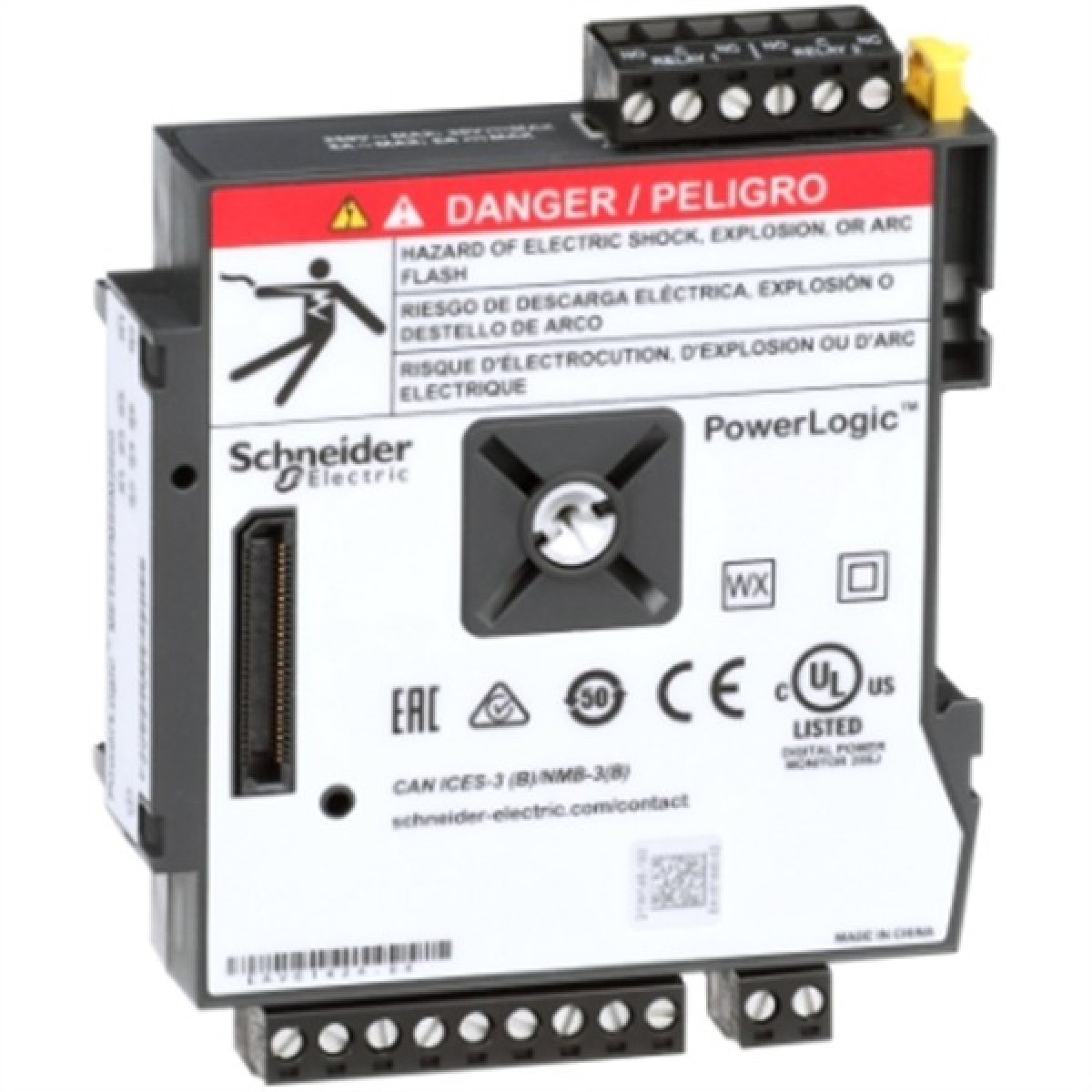 Schneider METSEPM89M2600 PM8000 DIGITAL I/O MODULE 2 RELAY 6 DI