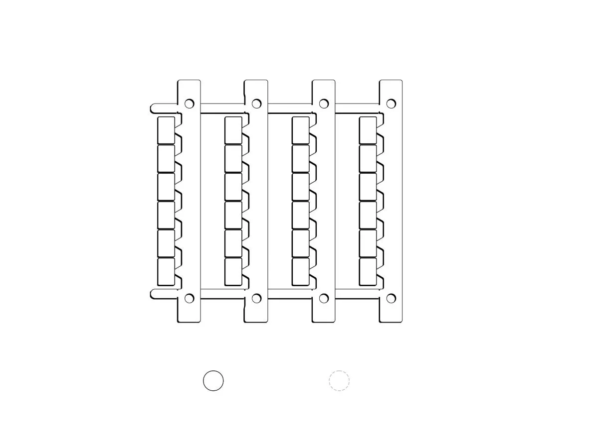 Cembre MG-SPM-02 43291 4101030 LEGEND MG-SPM-02 43291 (7x20 WHITE)
