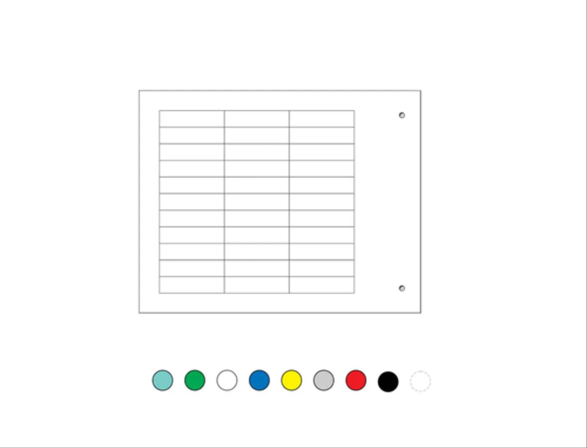 Cembre MG-TAA 49190N 4112379 LEGEND MG-TAA 49190N (9X20 WHITE)