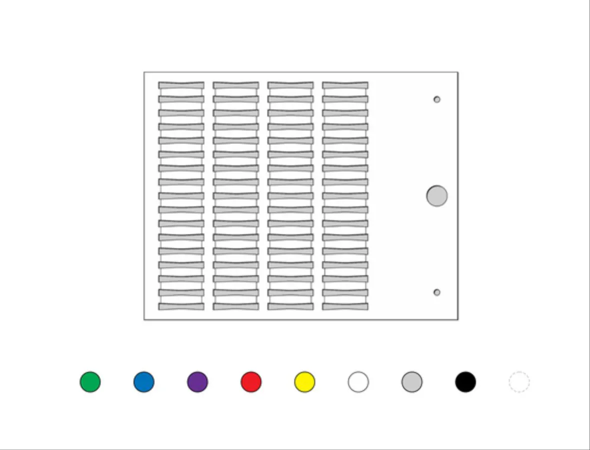Cembre MG-TPMF 42090B 4101300 TAG MG-TPMF 42090B (4X10 WHITE)