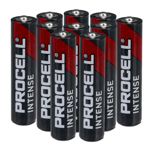 Duracell MN2400 PROCELL INTENSE AAA Batteries Pack of 10