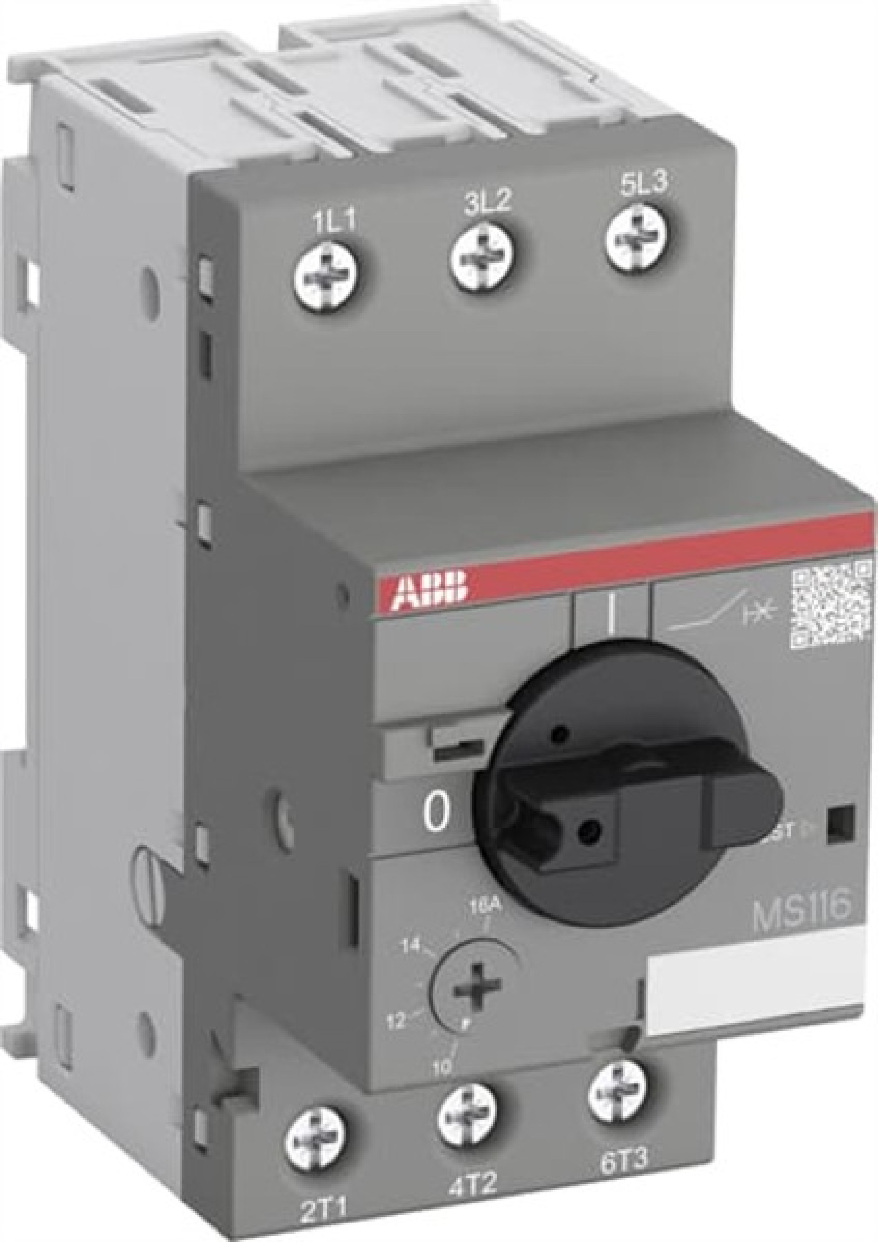 ABB MS116-16 Manual Motor Starter / Motor Circuit Breaker (10-16A)