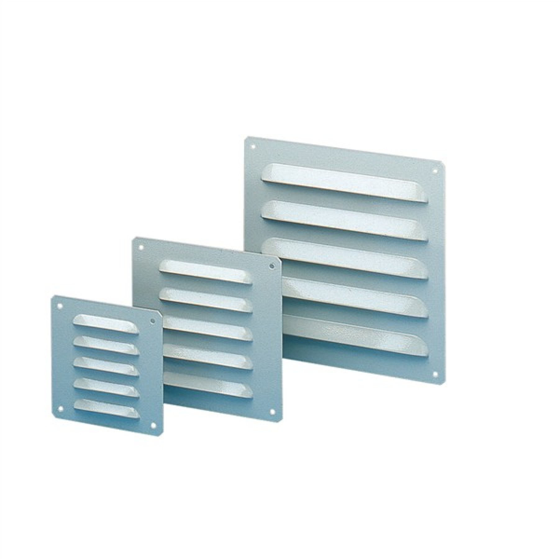 Schneider NSYCAG130X110LM Metal outlet grille cut-out 104x80mm ext dim 120x120mm IP23