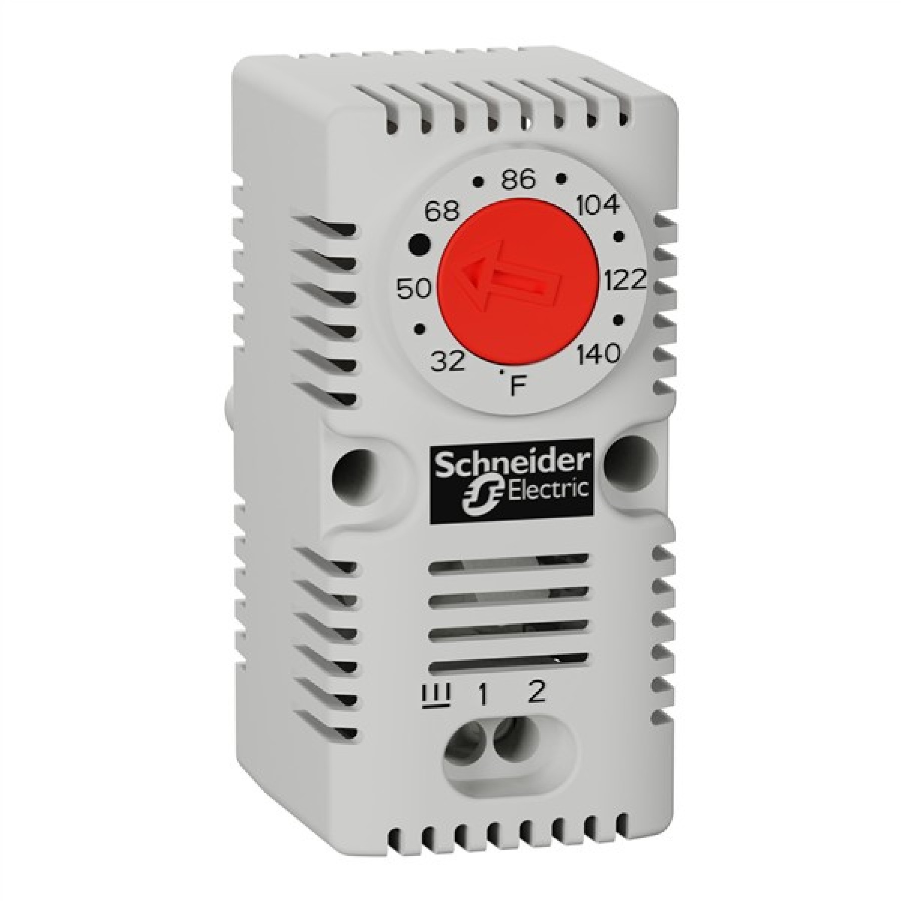 Schneider Sim.Thermostat (Nc Heat) Red (C)