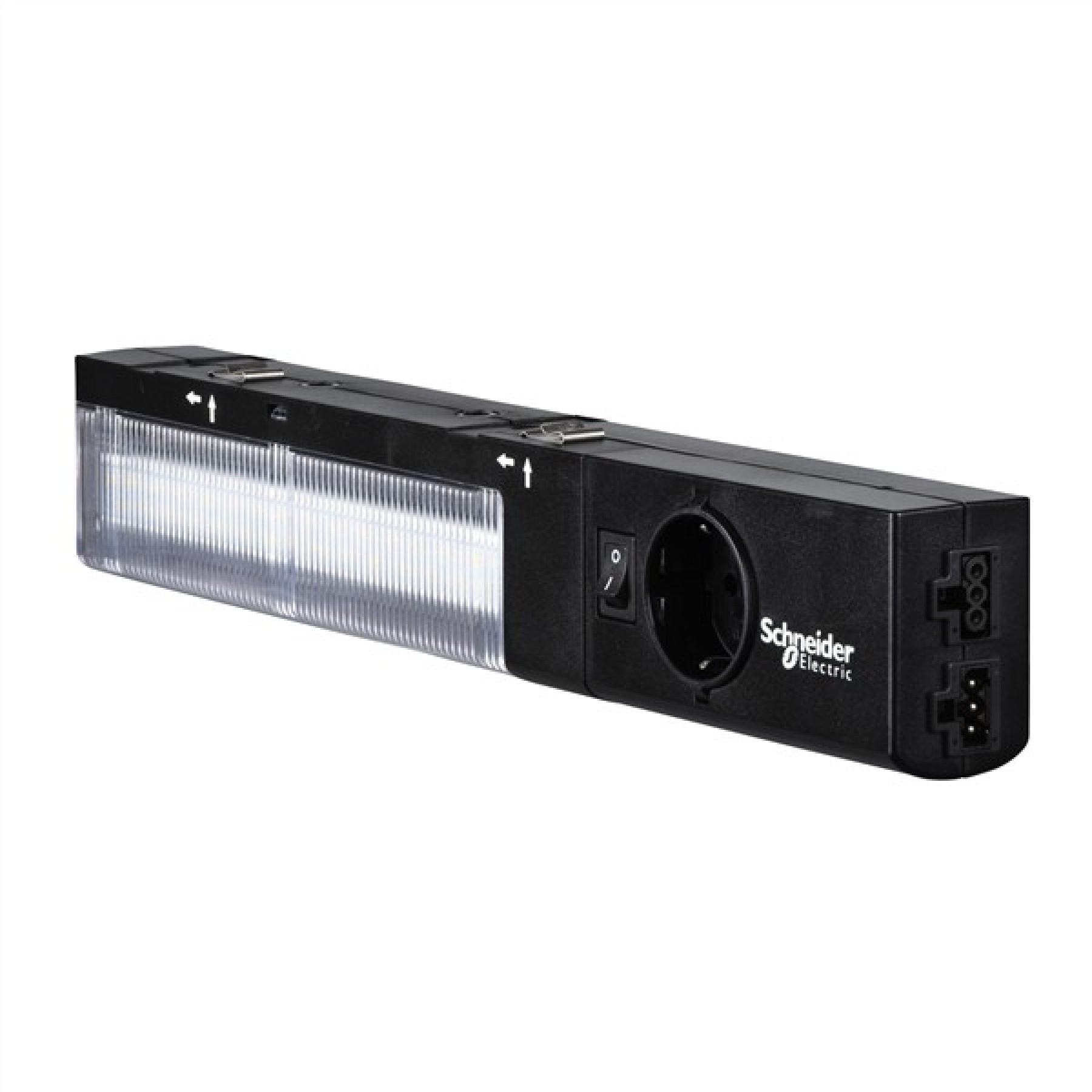 Schneider NSYLAMLDS Multi-fixing LED lamp with socket Schuko - 230 V AC - 10W