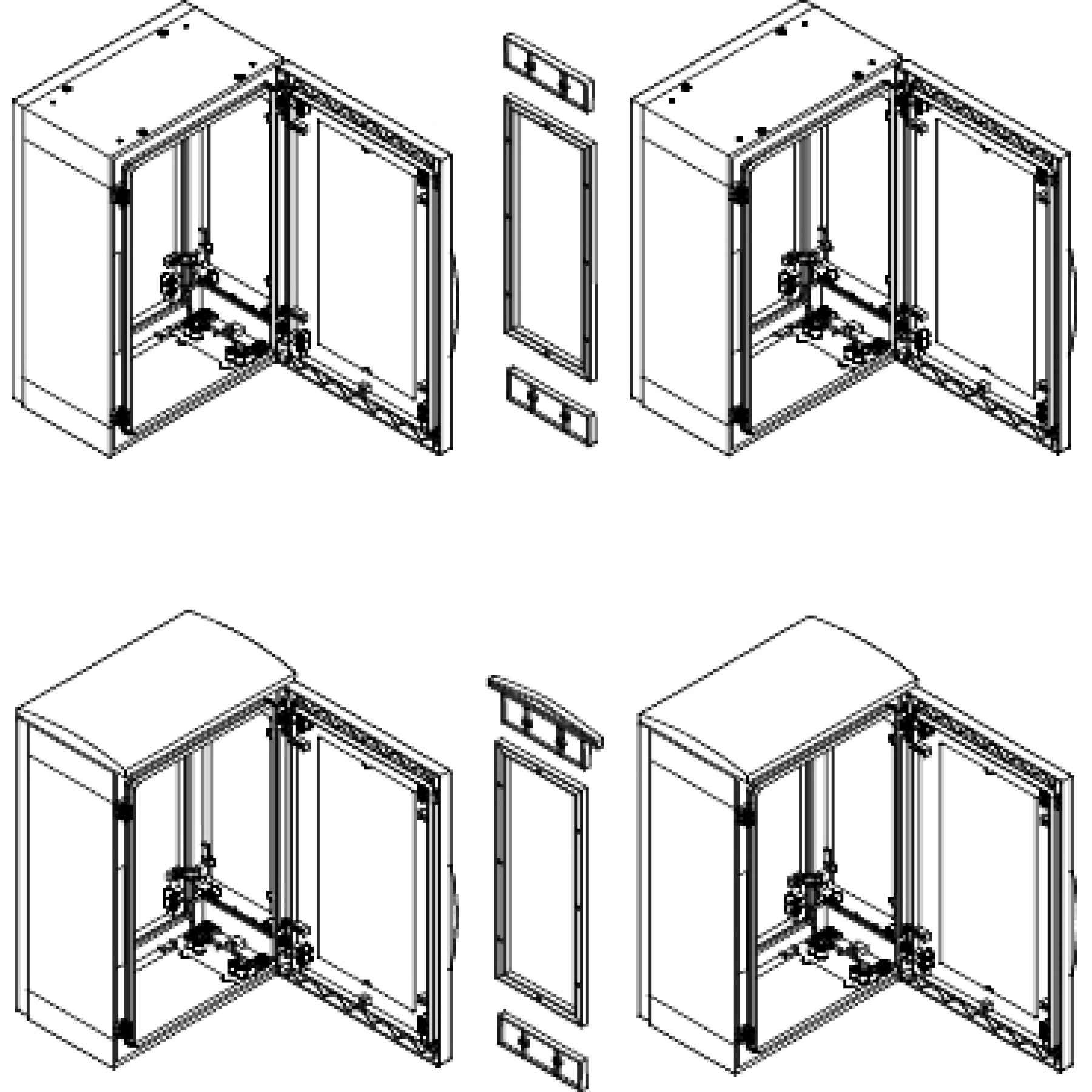 Schneider Horizontal Coupling Kit Pla15x3G