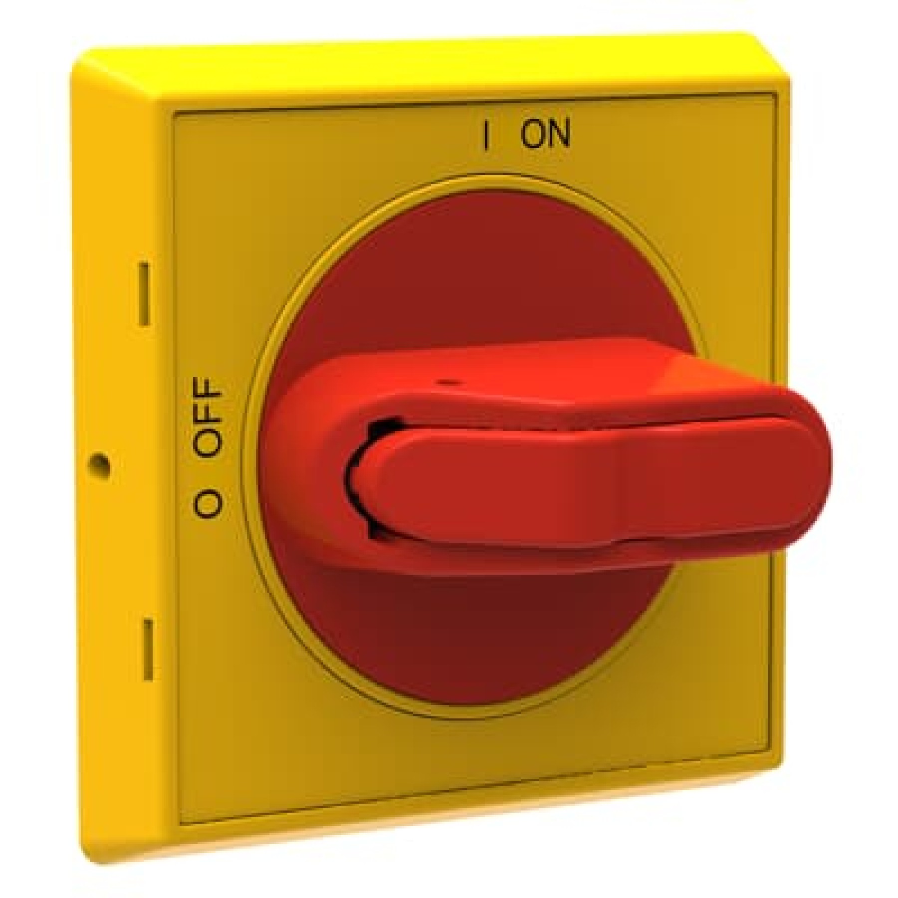 ABB OHYS2RJ ROTARY HANDLE RED/YELLOW IP65 FOR DOOR MOUNTED SWITCHES OT16 125FT