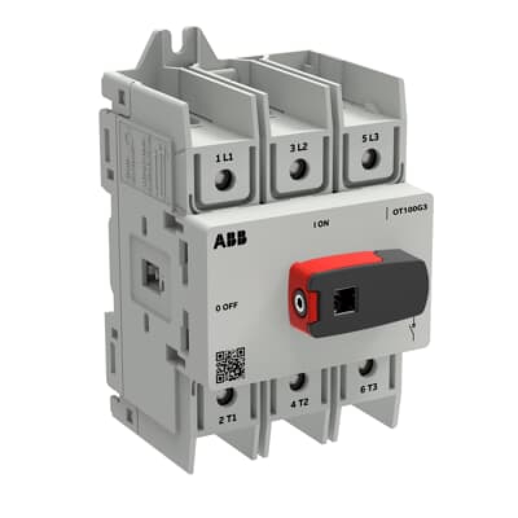 ABB OT100G3-3BS 3 Pole Isolator 100A Base Mounted