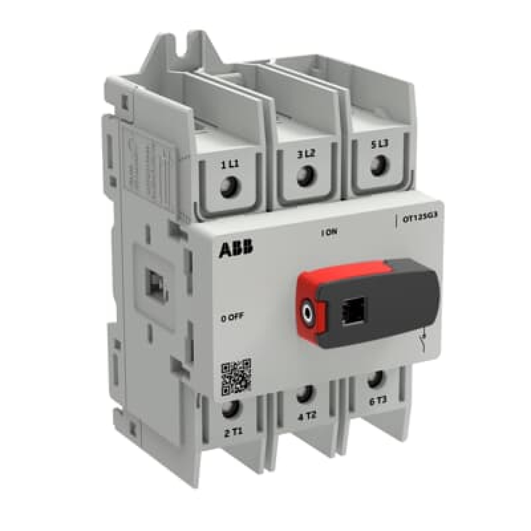 ABB OT125G3-3BS 3 Pole Isolator 125A Base Mounted