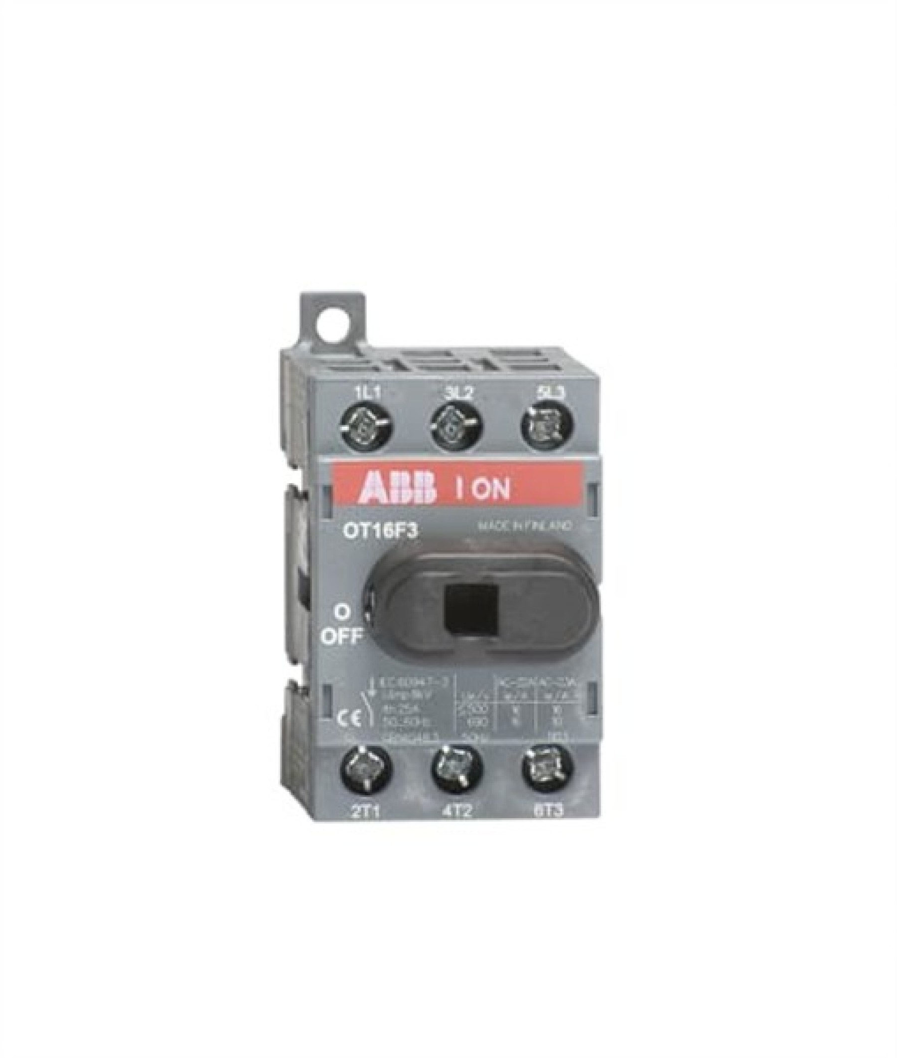 ABB 3 Pole Isolator 16A Door Interlocked