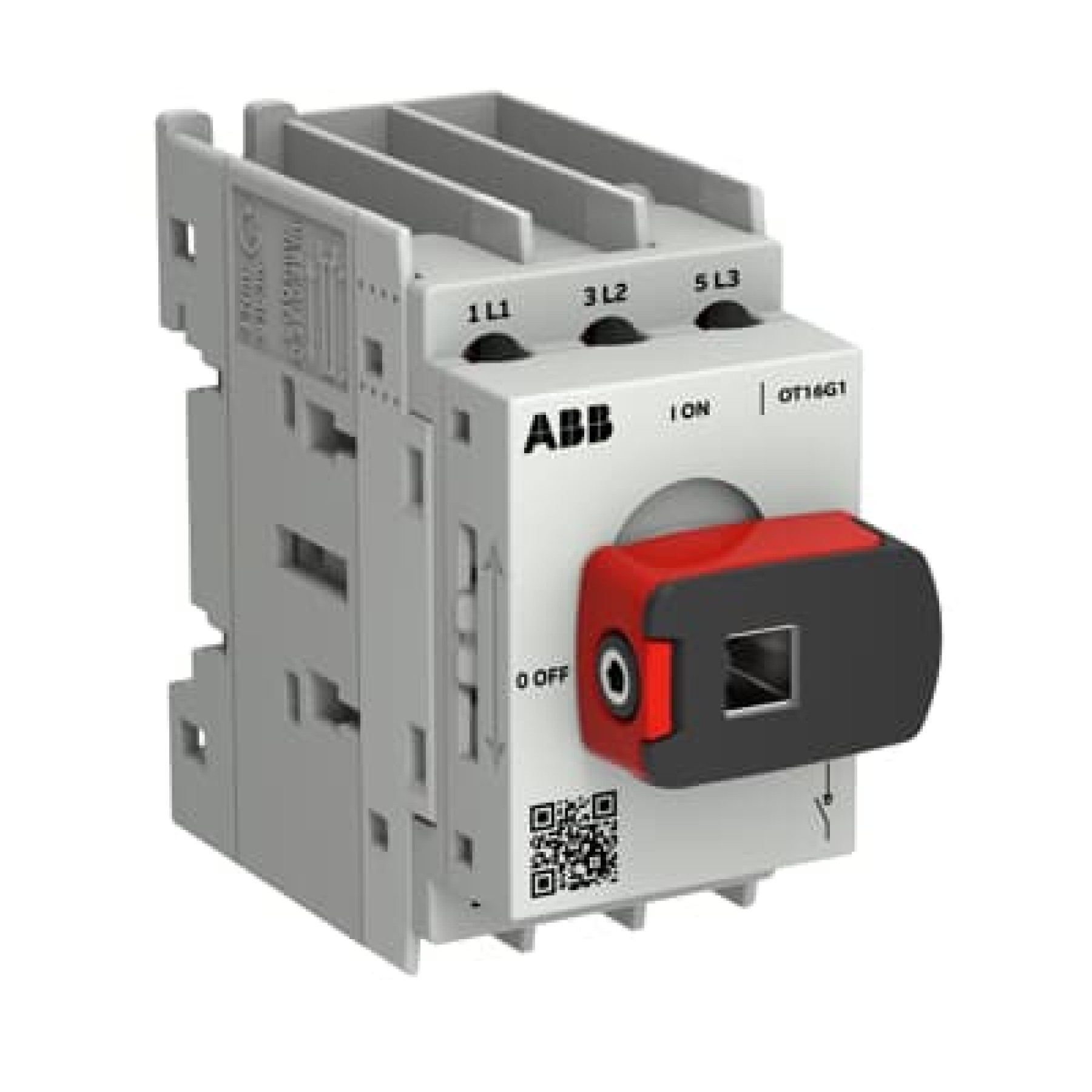 ABB OT16G1-3MS 3 Pole Isolator 16A Base Mounted