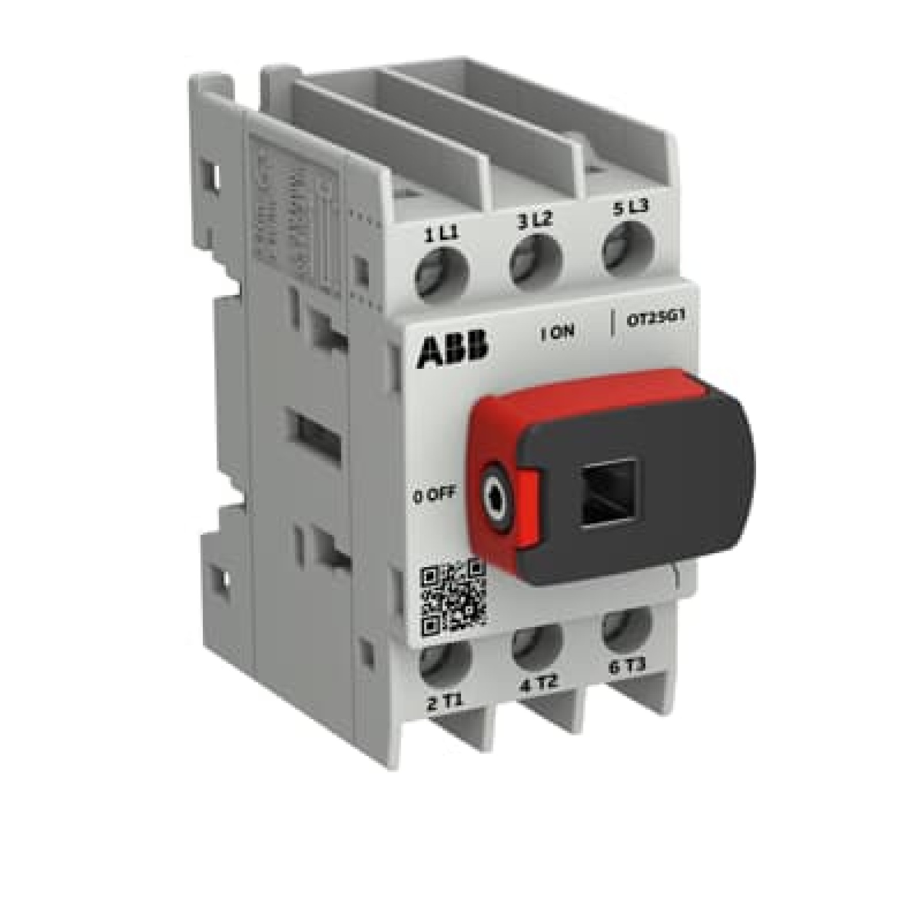 ABB OT25G1-3BS 3 Pole Isolator 25A Base Mounted