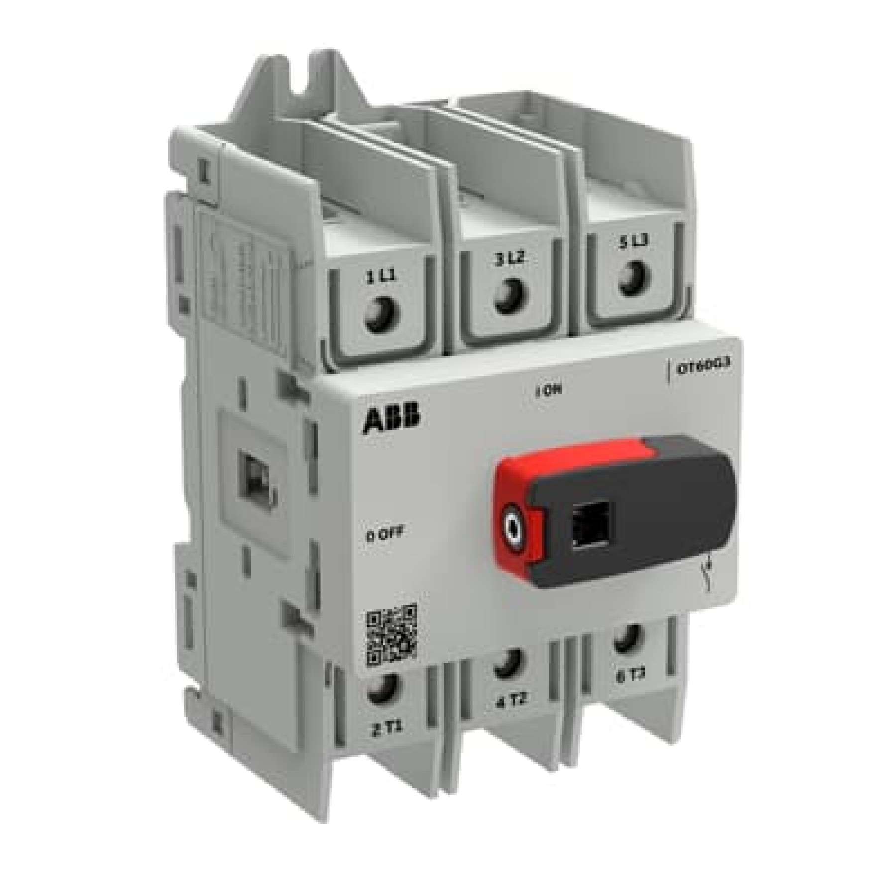 ABB OT60G3-3BS 3 Pole Isolator 60A Base Mounted