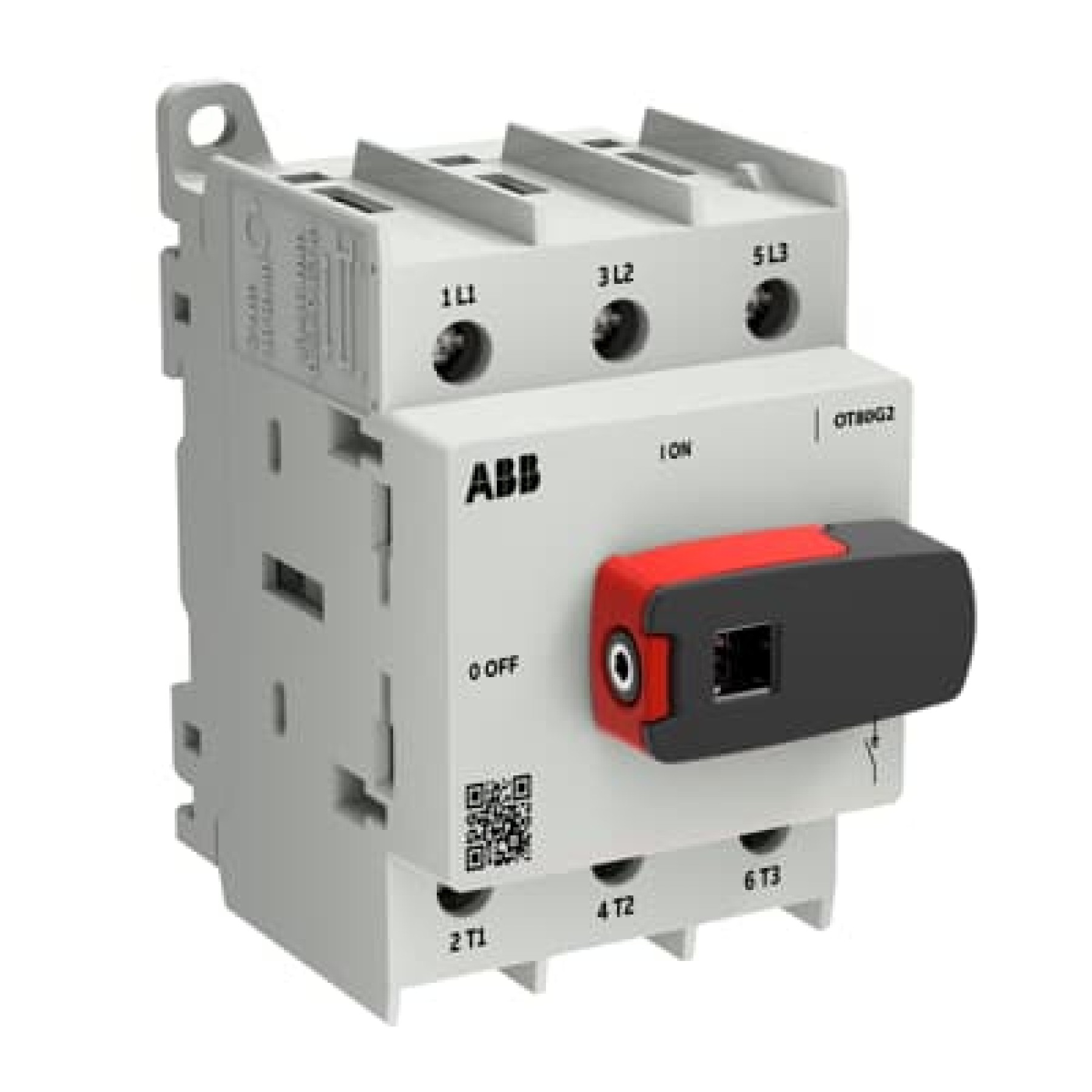 ABB OT80G2-3BS 3 Pole Isolator 80A Base Mounted