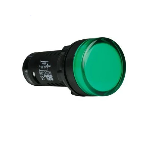 Switchtech PL22-LT-24G 22mm LED Indicator Panel Lamp Test LED 24VAC Green