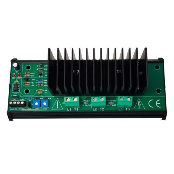 United Automation PR3-DIN-12KW PR3-DIN-12kW | 17A 3-Phase DIN Rail Power CONTROLLER | 415V