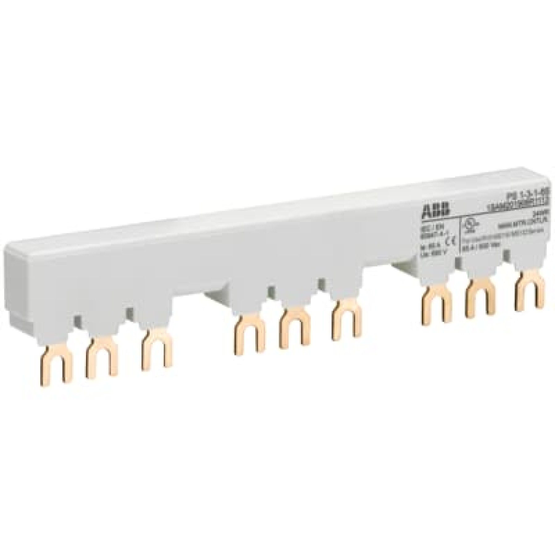 ABB PS1-3-1-65 3-phase busbar for 3 ABB MS116 - MS132 with 1 HK-SK Ie=65A 30KW