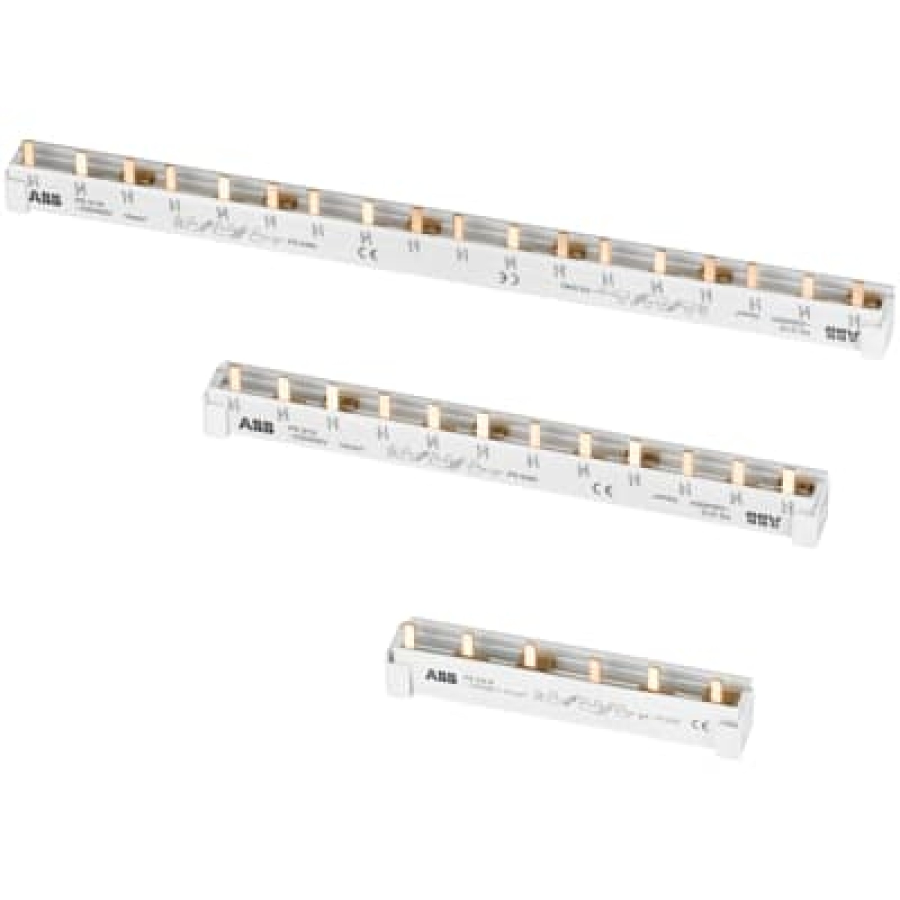 ABB PS3/48/16H 3 Phase Busbar FOR 3 Pole + Auxiliary Device 48 Way 16mm cross section 80A