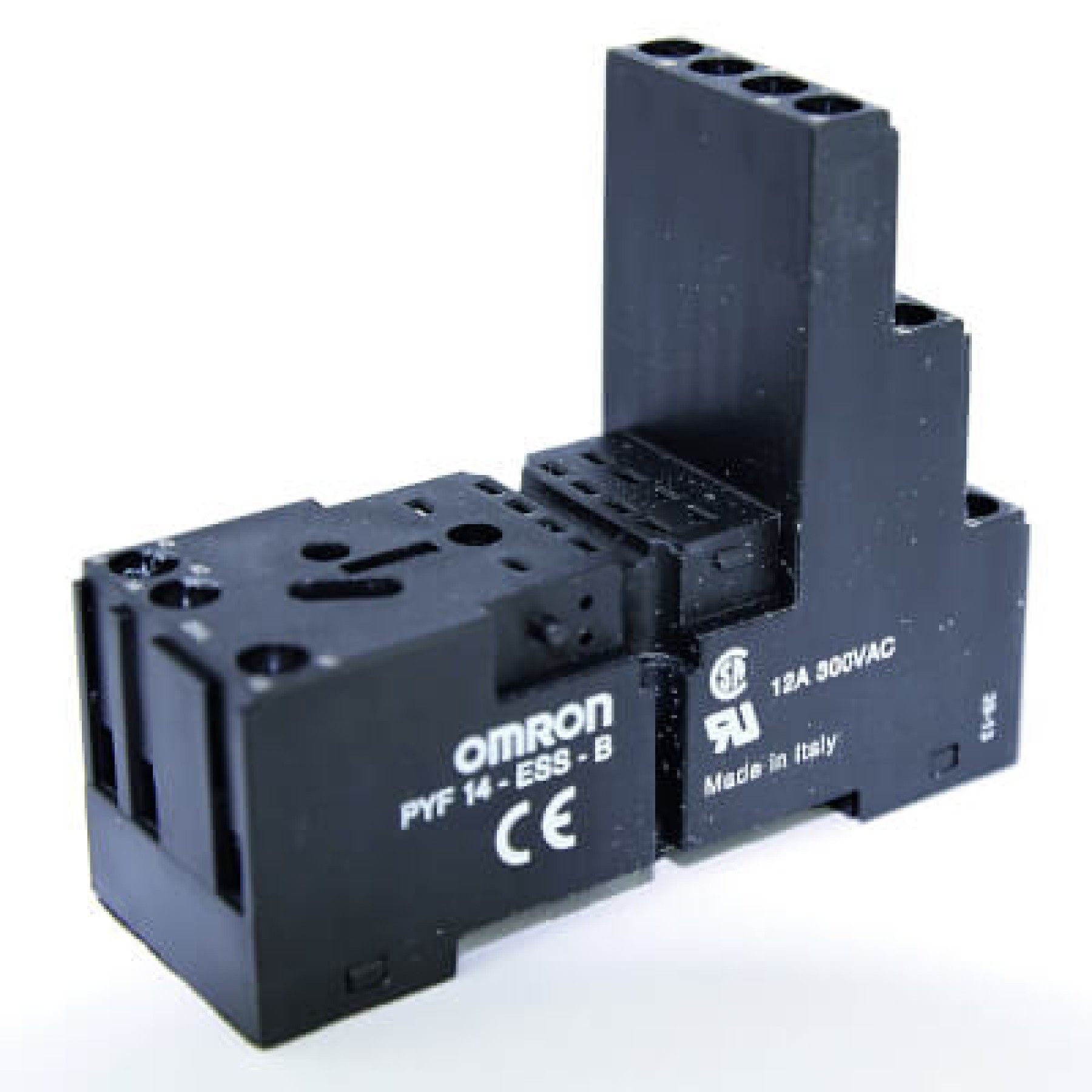 Omron PYF14-ESS-B 694137 Relay base 4 Pole for MY4 14 Pin 3 Tier