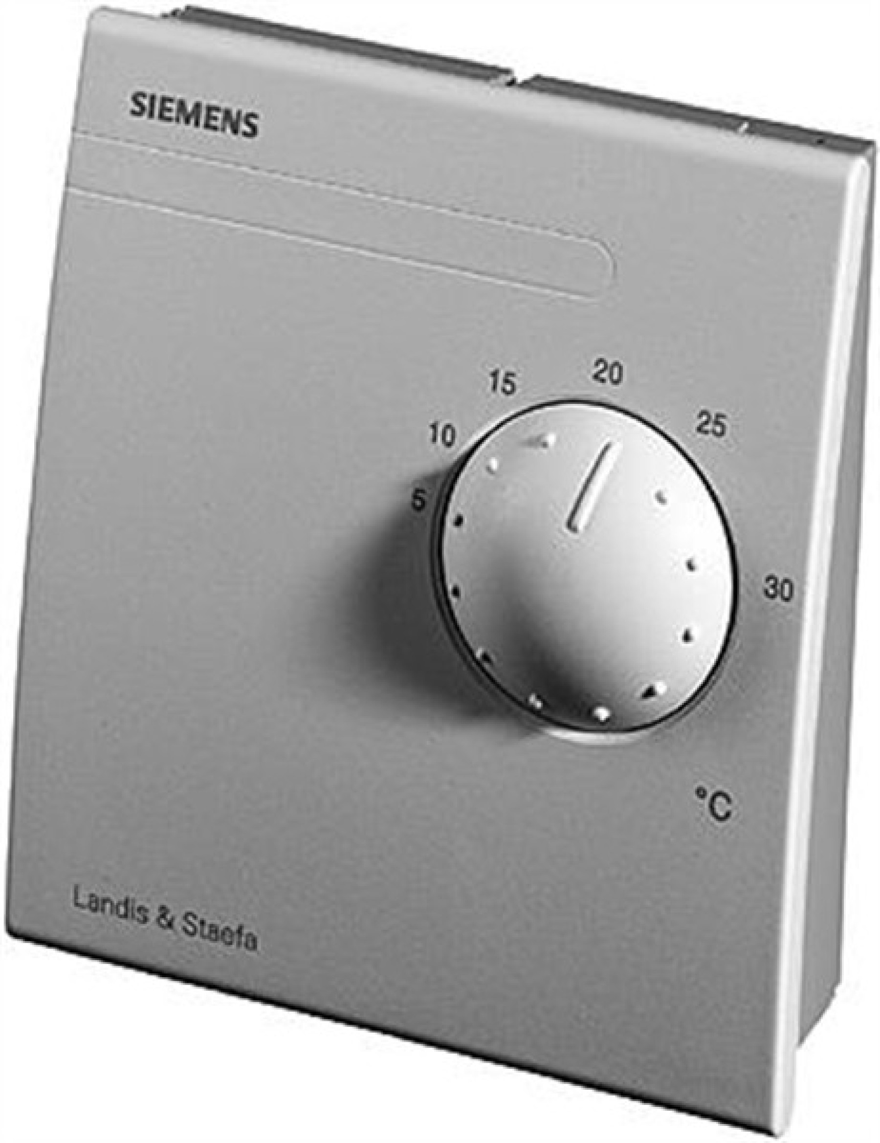 Siemens QAA26 Room Temperature (Lg Ni1000) Sensor Range 0-50-C With Setpoint Adjuster Range 5-30-C