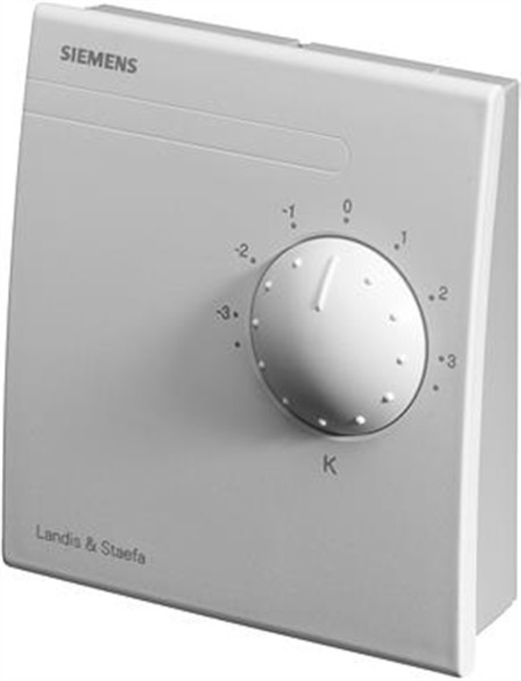 Siemens QAA27 Room Temperature (Lg Ni1000) Sensor Range 0-50-C With Setpoint Adjuster 3K