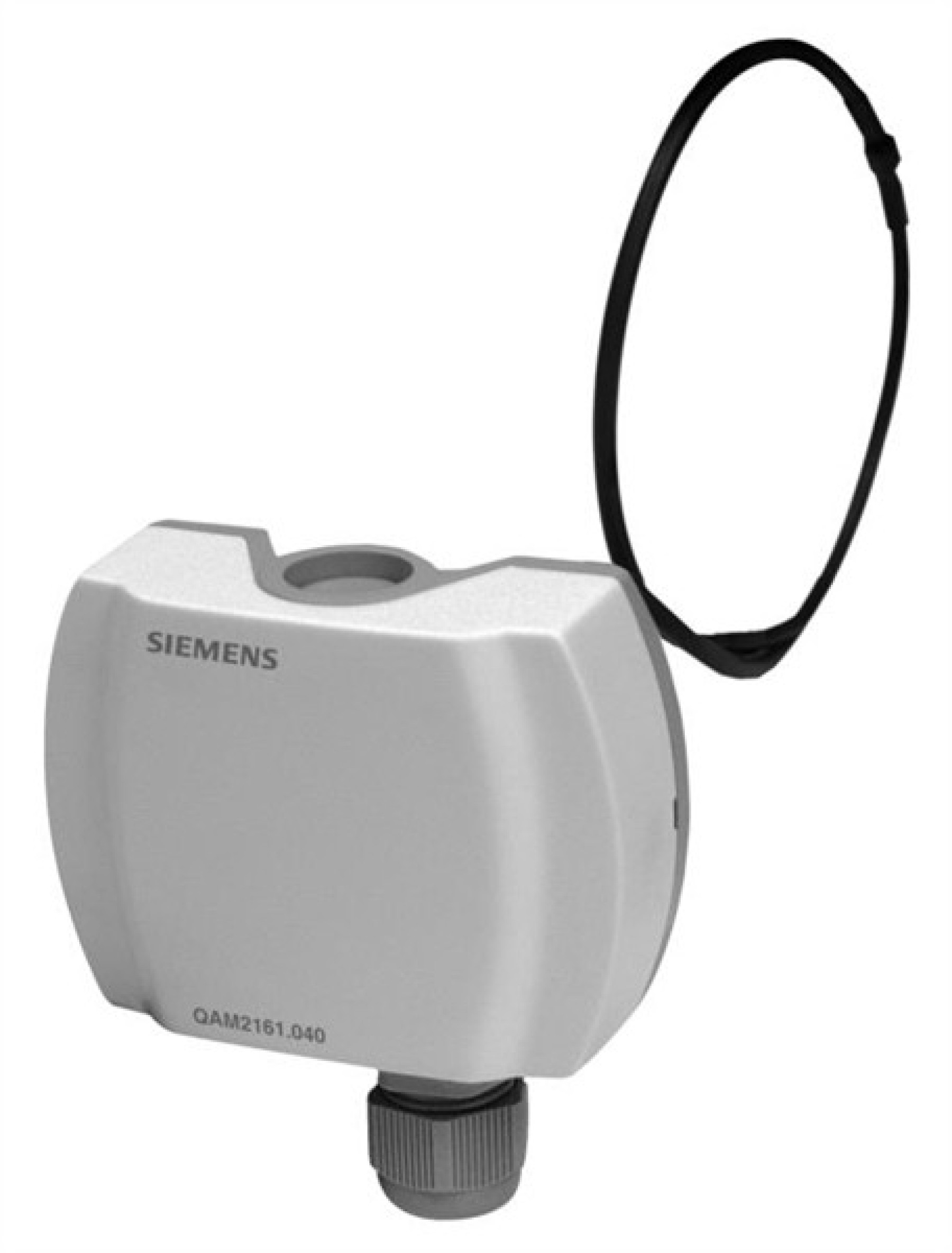 Siemens QAM2171.040 Duct Temperature (4-20Ma) Sensor With 400Mm Probe