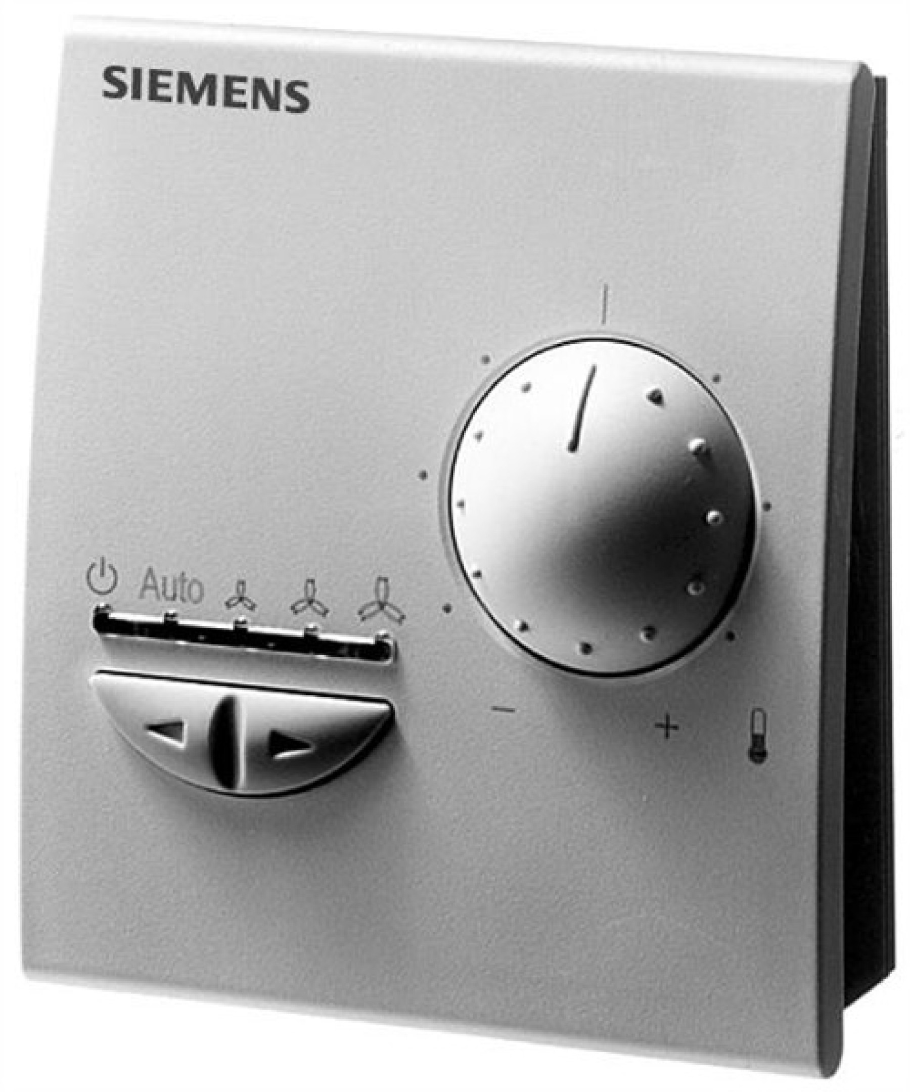 Siemens QAX33.1 Room Temperature Sensor With Setting Adjustment On/Off Control 3-Speed Fan And Pps2 Interface