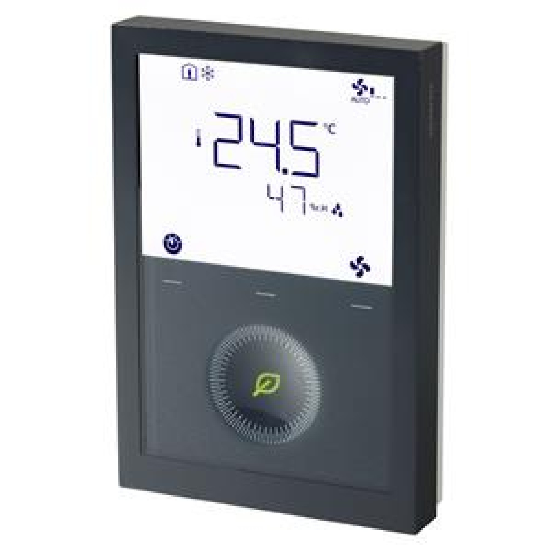 Siemens RDG165KN Room Thermostat With Knx Communications And Built-In Humidity Sensor And Humidity Control Ac 24V For Fan Cool Units And Universal Applications Heat Pump Fan (1-/3-Speed Dc) Valves (2-Point Dc)