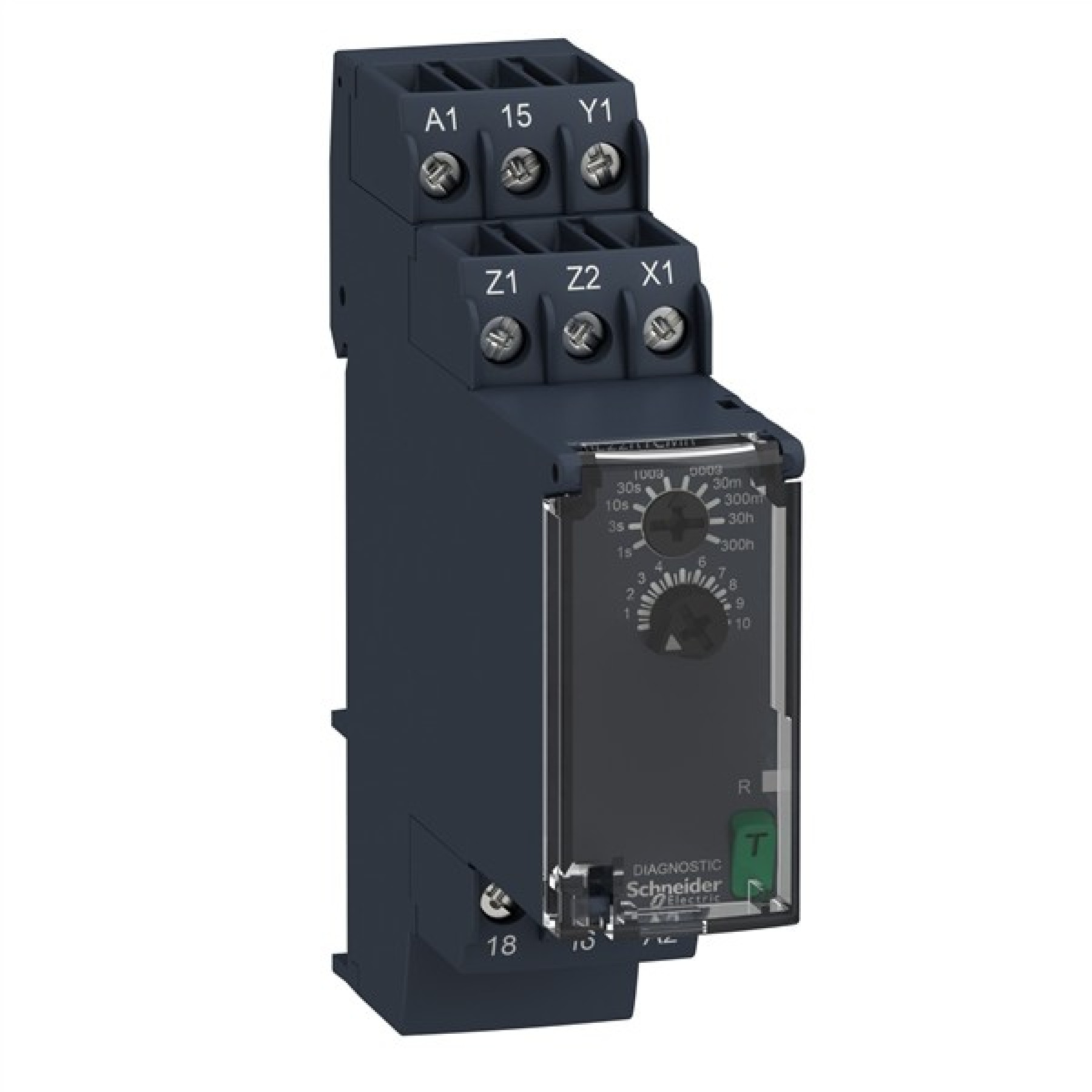 Schneider Off Delay Timer 0.05s-300h 24...240VAC/DC