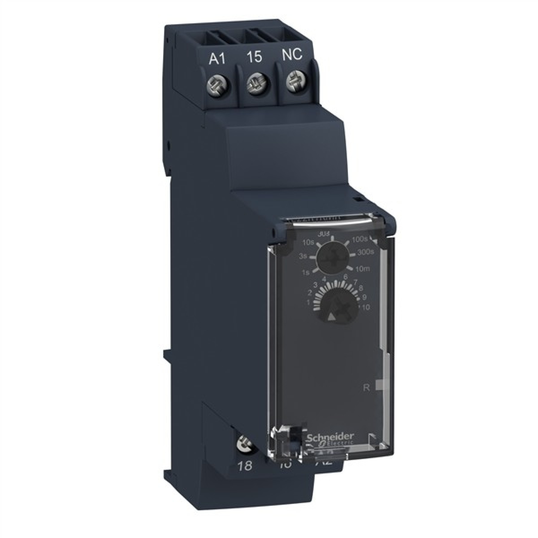 Schneider Off Delay Timer Relay 0.05s-300h 24...240VAC/DC