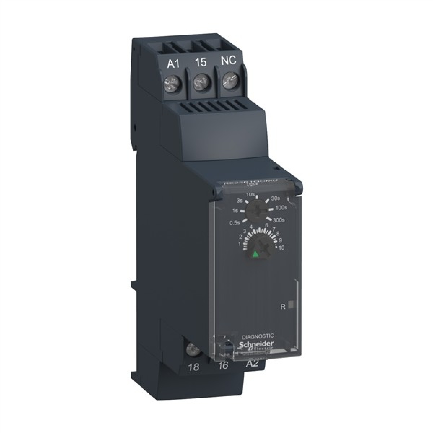 Schneider Star-Delta Timer Relay 0.05s-300h 24...240VAC/DC