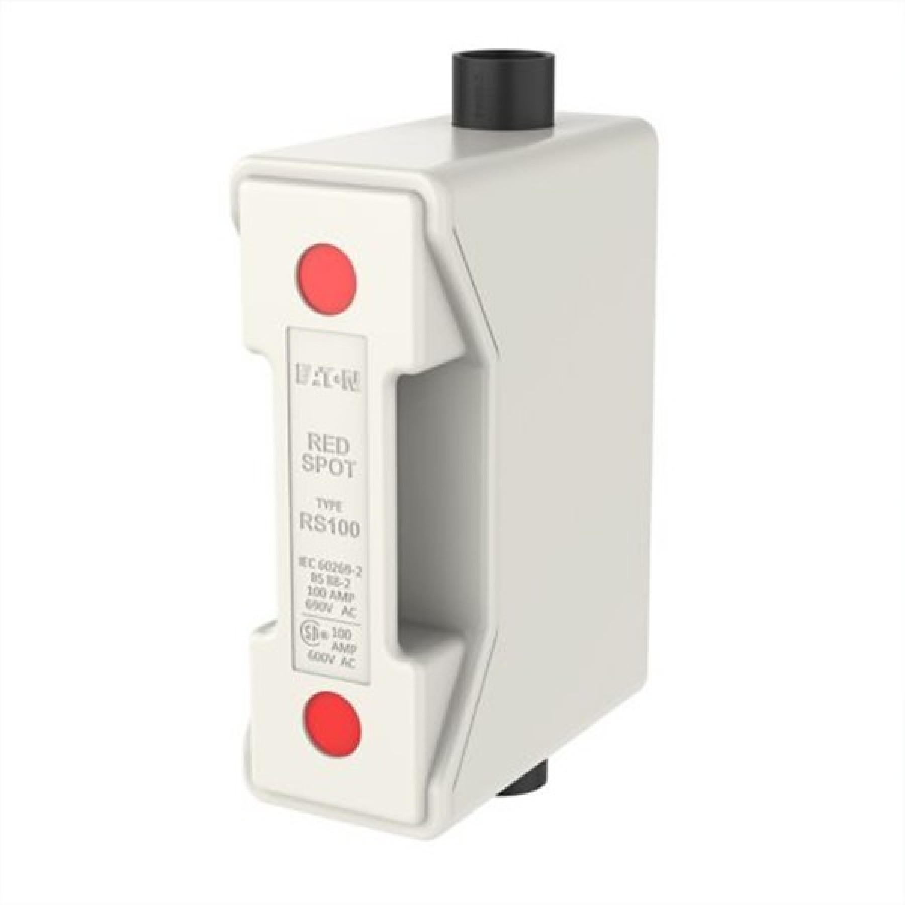 Bussman RS100HWH 402140 100A Red Spot Fuse Holder White
