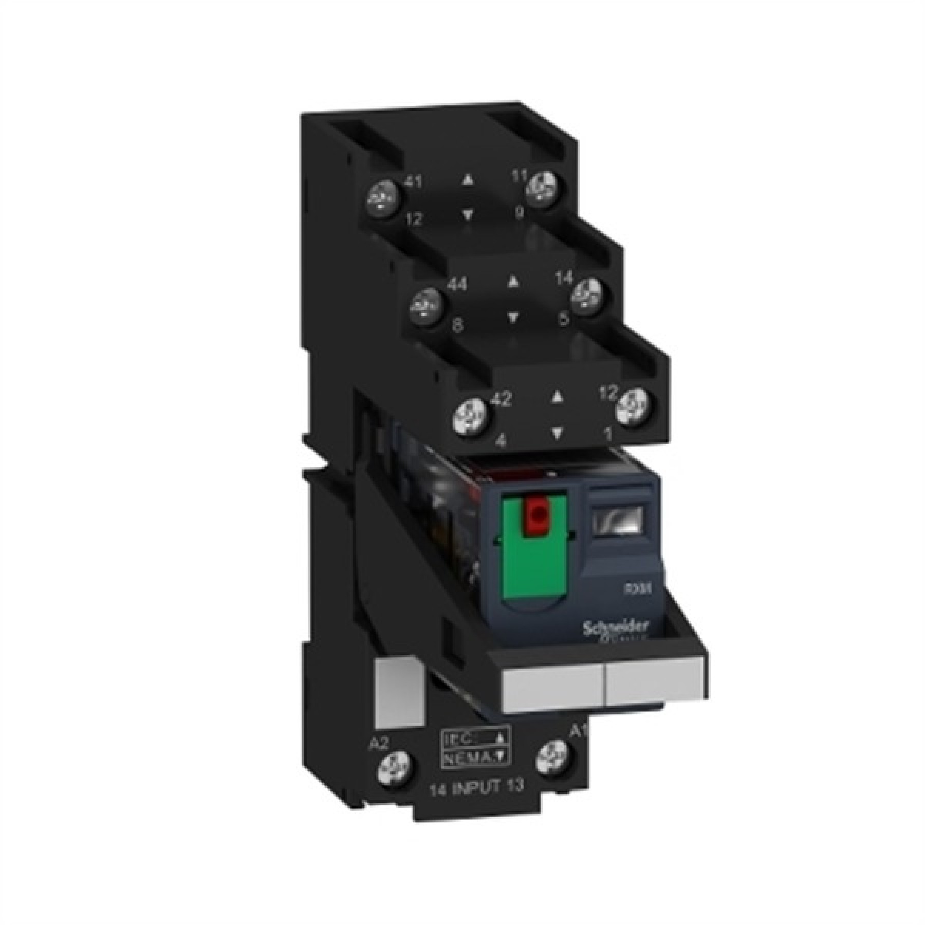 Harmony Miniature Plug-In Relay 2C-O 10A 230VAC