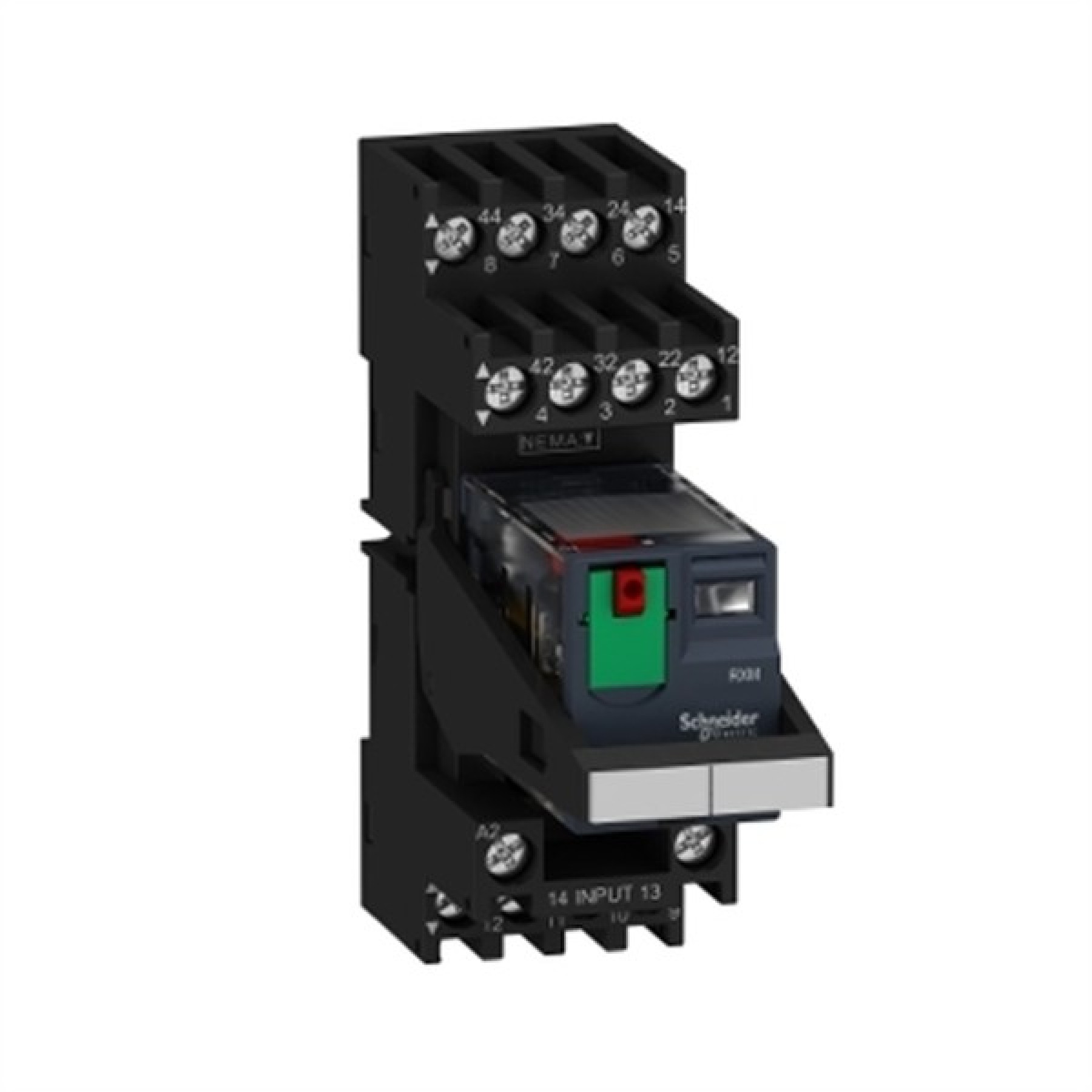 Harmony Miniature Plug-In Relay 4C-O 6A 24VAC