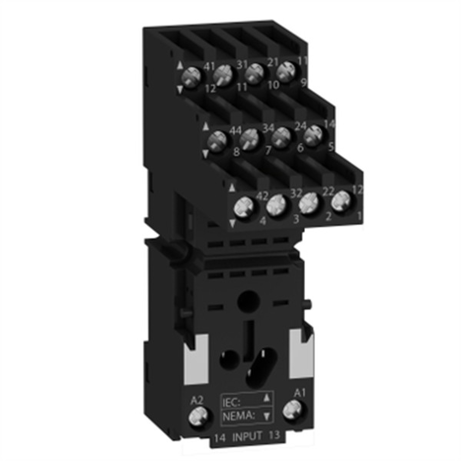 4co Socket separate connect term 250V AC