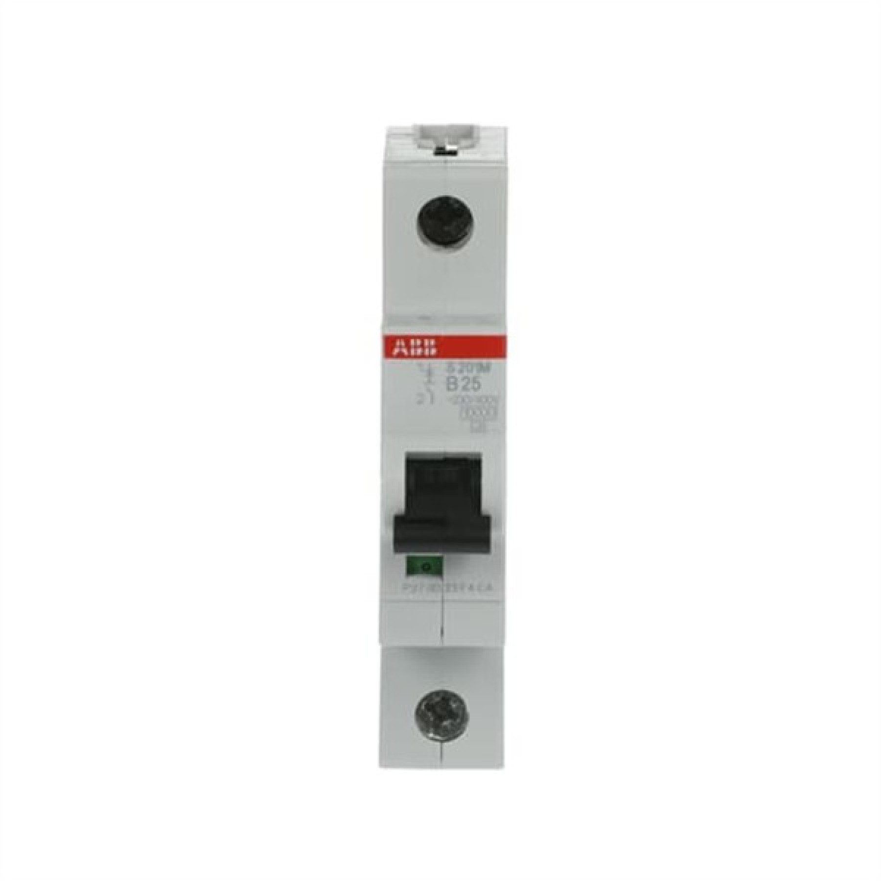 ABB MCB S200M 1 Pole 25A Type B (AC) 10kA