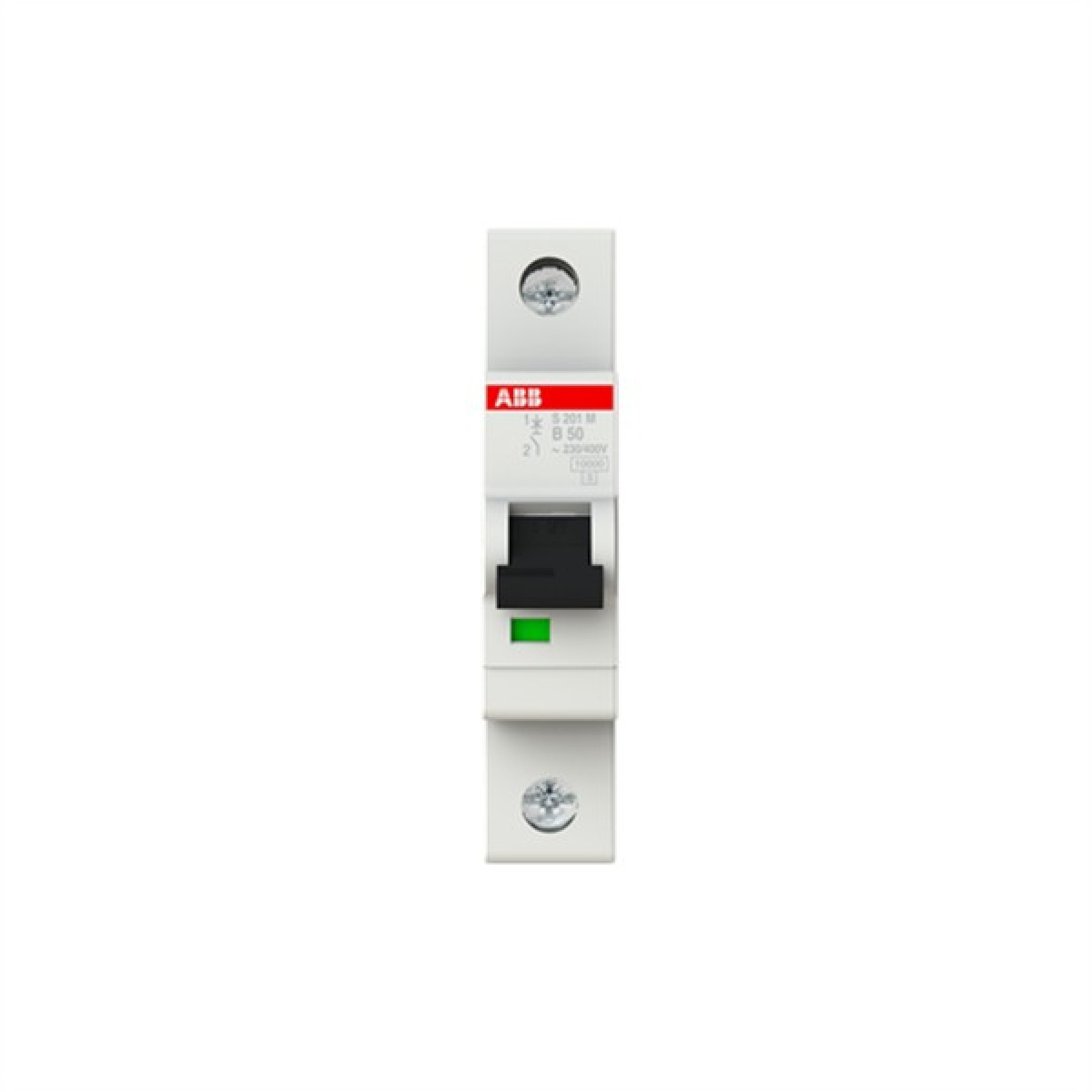 ABB MCB S200M 1 Pole 50A Type B (AC) 10kA