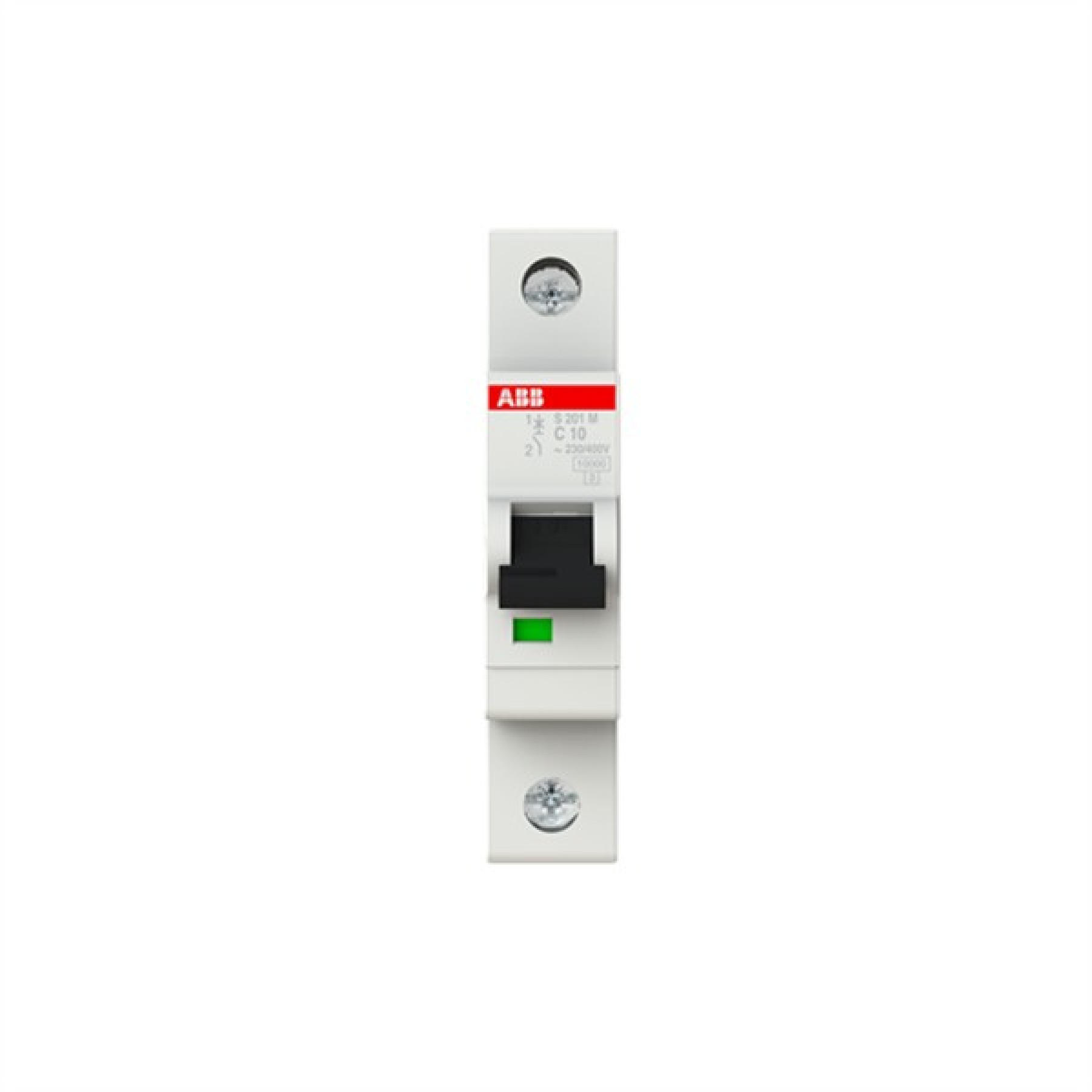 ABB MCB S200M 1 Pole 10A Type C (AC) 10kA