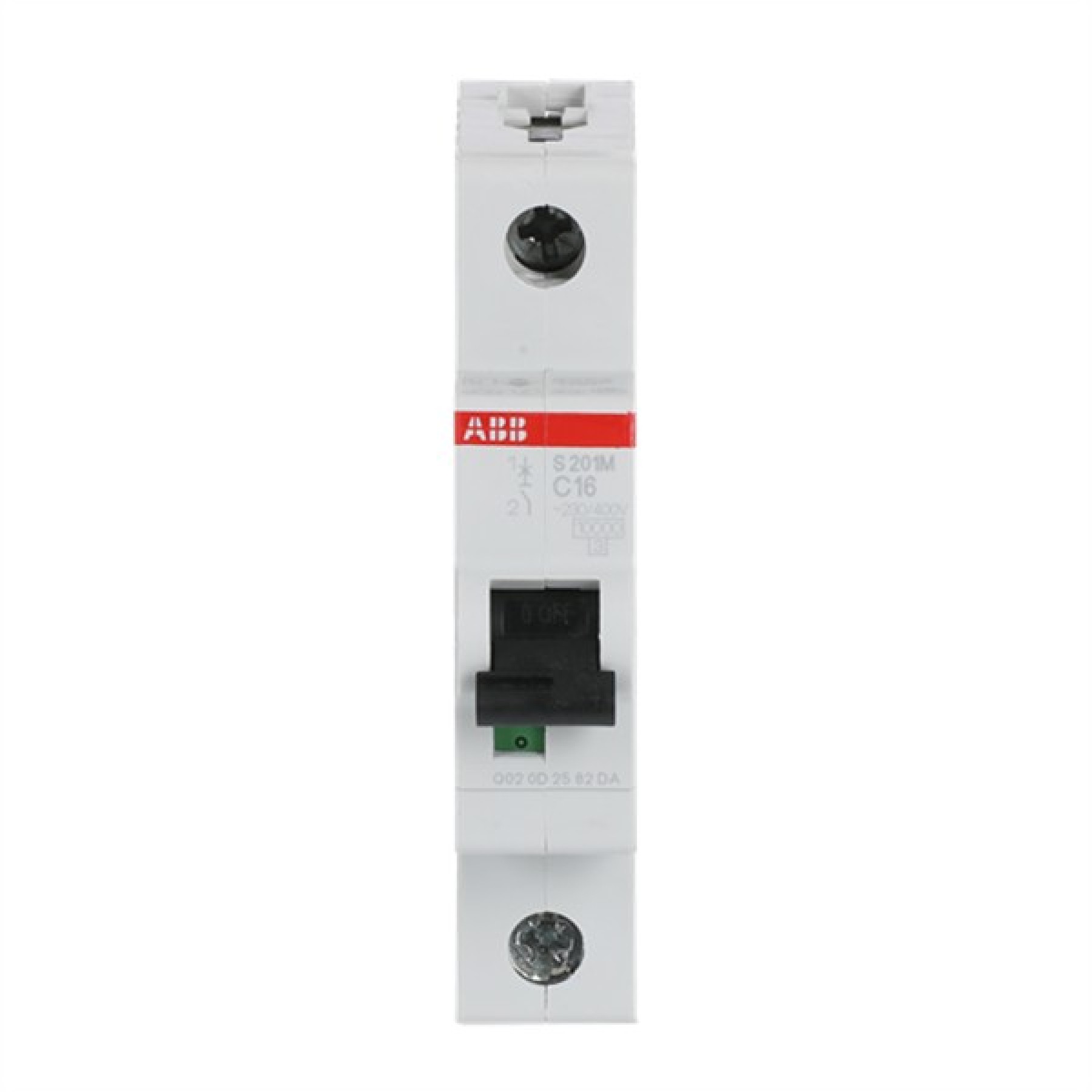 ABB MCB S200M 1 Pole 16A Type C (AC) 10kA