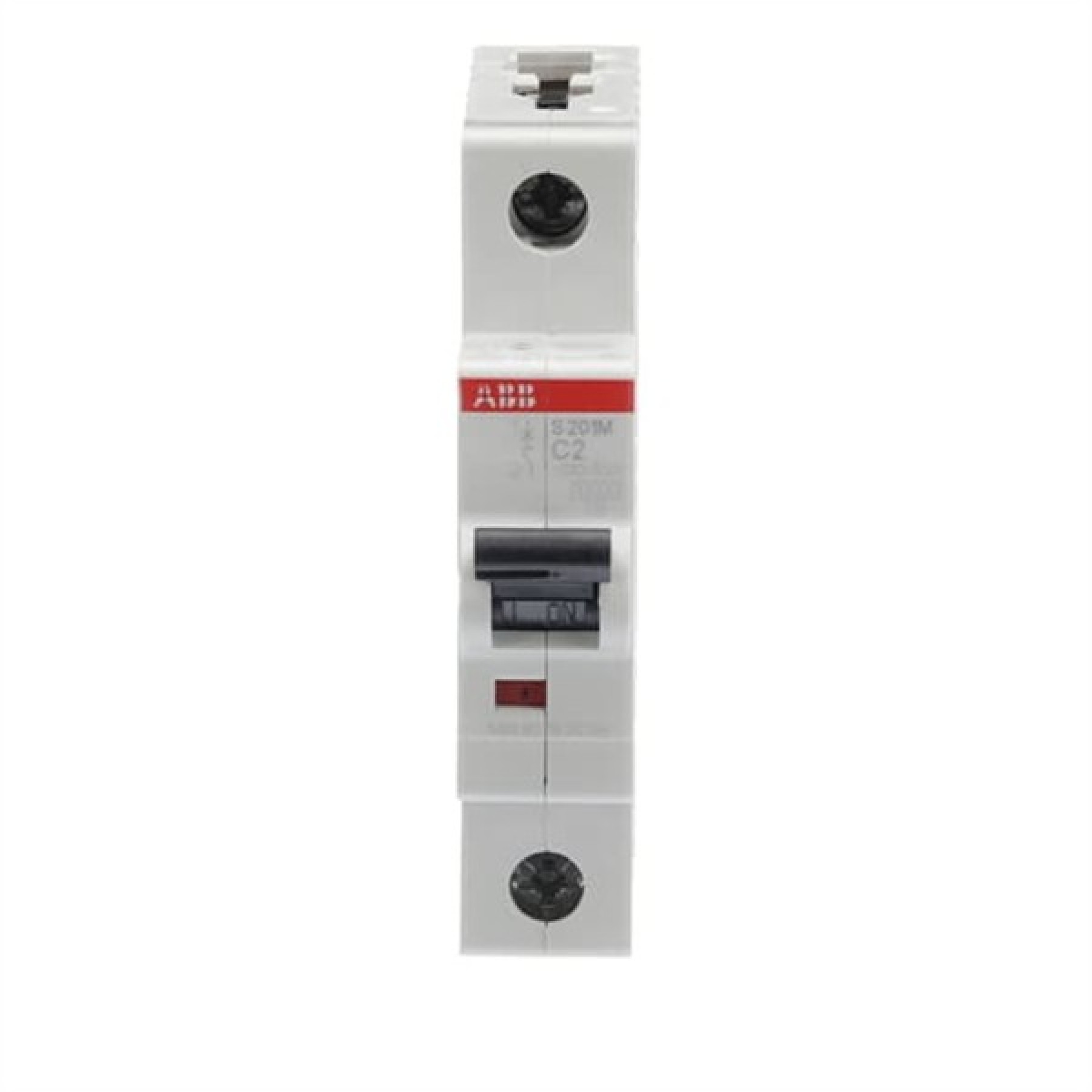 ABB MCB S200M 1 Pole 2A Type C (AC) 10kA