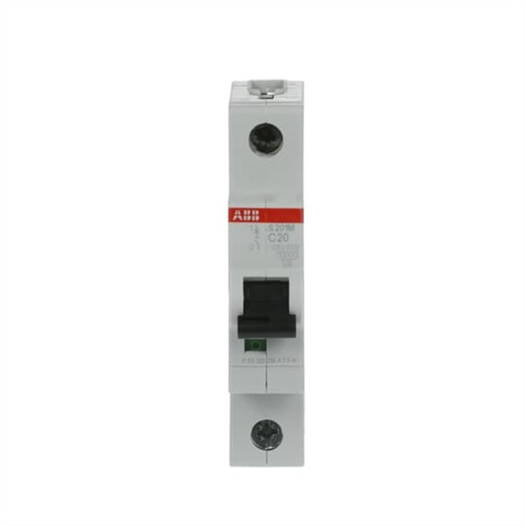 ABB MCB S200M 1 Pole 20A Type C (AC) 10kA