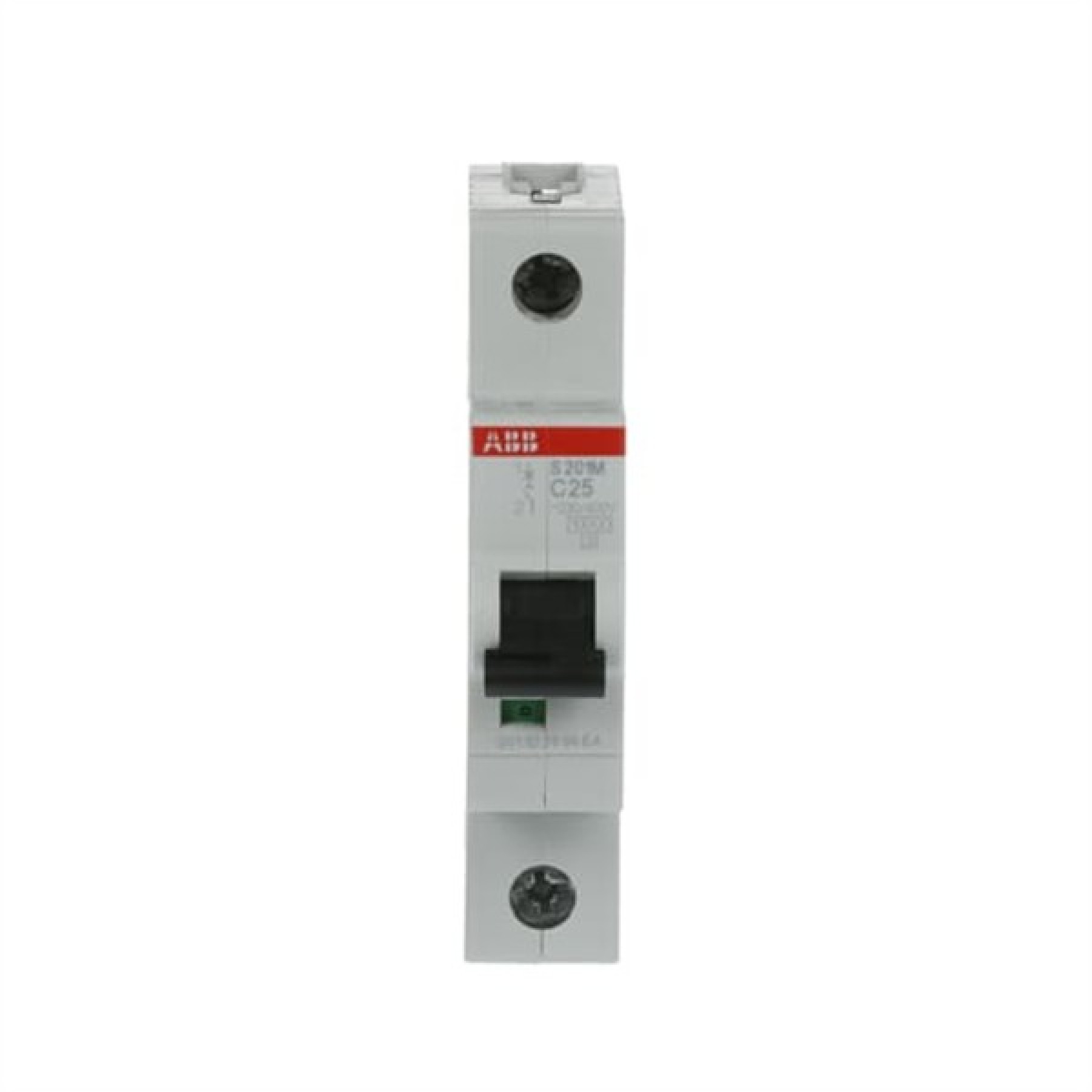 ABB MCB S200M 1 Pole 25A Type C (AC) 10kA